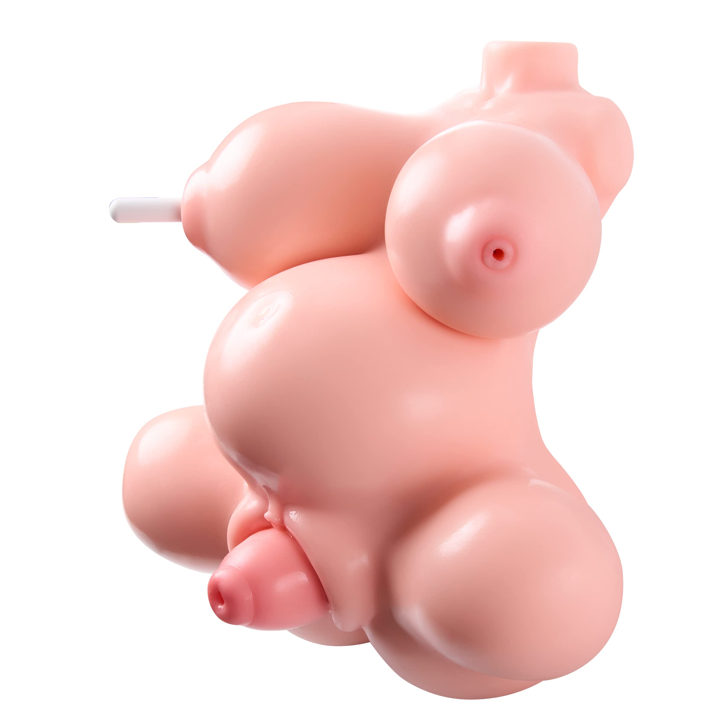 12lb Lifelike Female Torso Sex Doll with Prolapsed Uterus & 4 Holes - Realistic Vaginal, Anal & Breast for Male Masturbation | Adult Toy for Solo Play & Fantasy Fulfillment