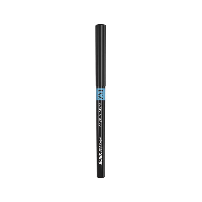 ZM Zayn & Myza Kajal Blink IT Blue Eyeliner - 0.35gm Waterproof Smudge-Proof Kohl for Sensitive Eyes | Perfect for Daytime Wear, Night Out & Special Occasions