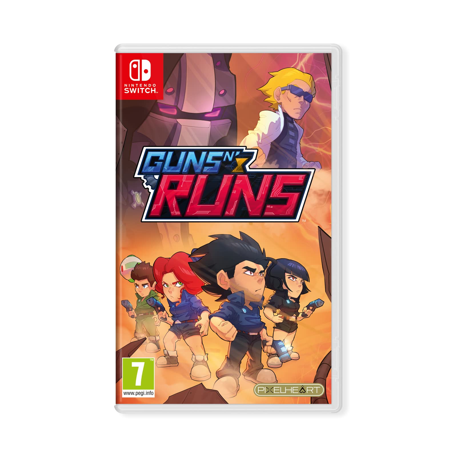 Guns N' Runs - Action-Packed Adventure Game for Nintendo Switch | Fast-Paced Multiplayer Shooter | Perfect for Parties & Family Game Nights