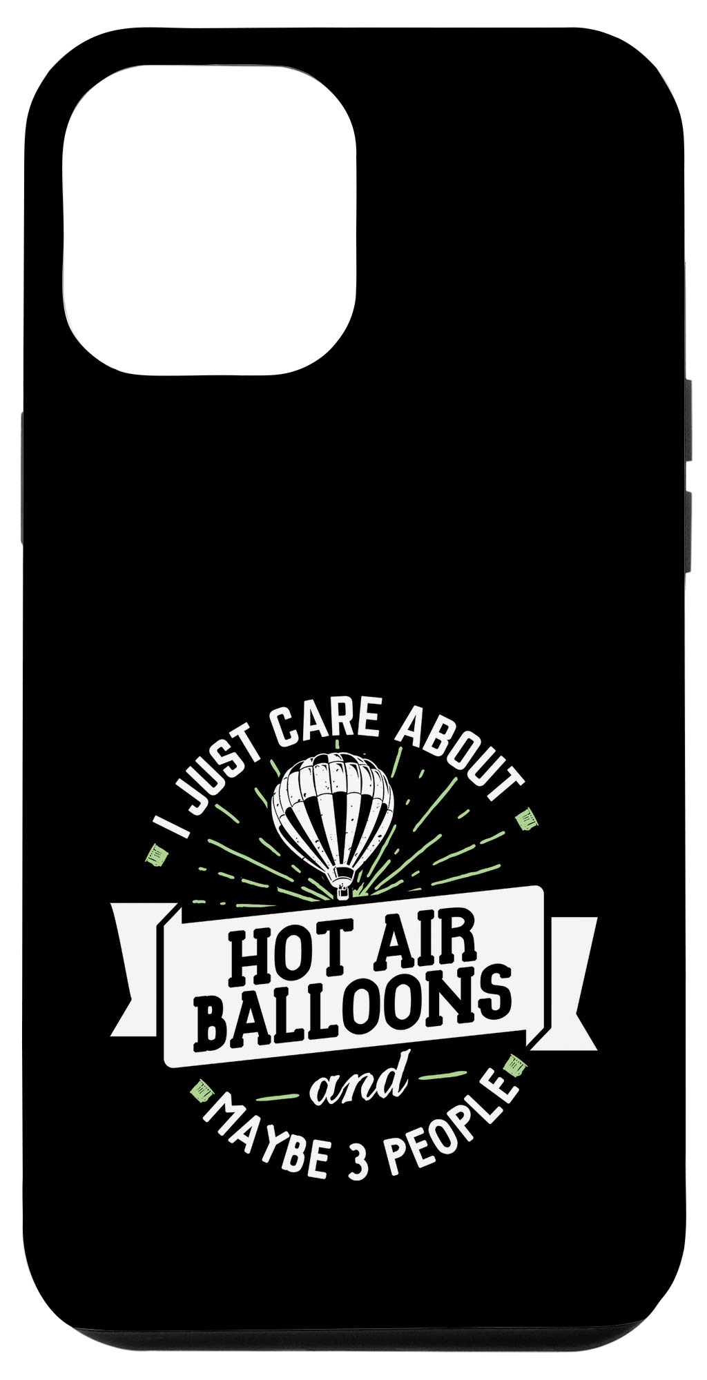 iPhone 12 Pro Max Hot Air Balloon Phone Case - Durable Protective Cover with Unique Balloon Design | Perfect for Travel, Outdoor Adventures & Everyday Use