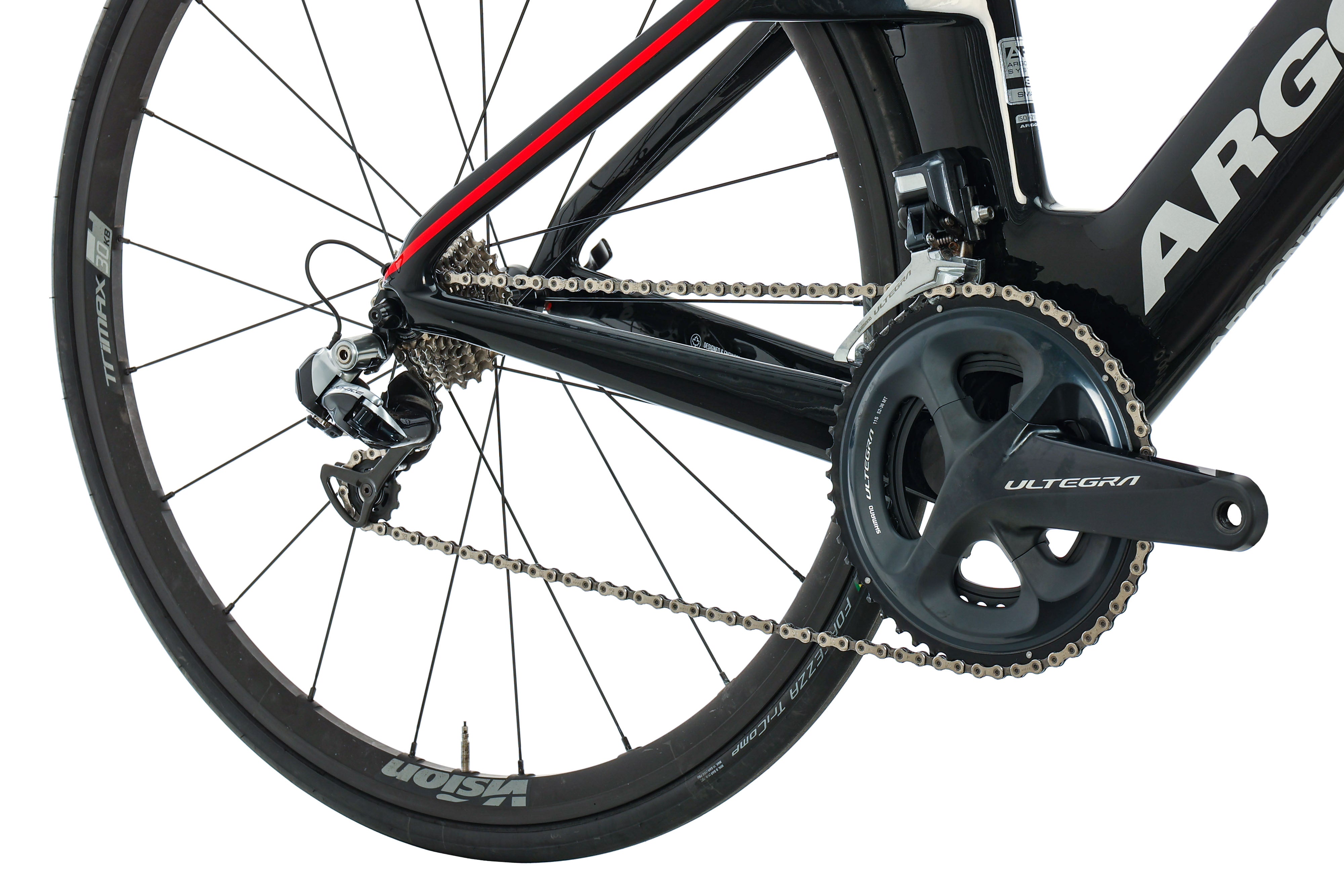Argon 18 E-119 TRI Triathlon Bike 2020 - Lightweight Carbon Frame, Aero Design for Speed - Perfect for Ironman Races & Competitive Triathlons (Small Size)