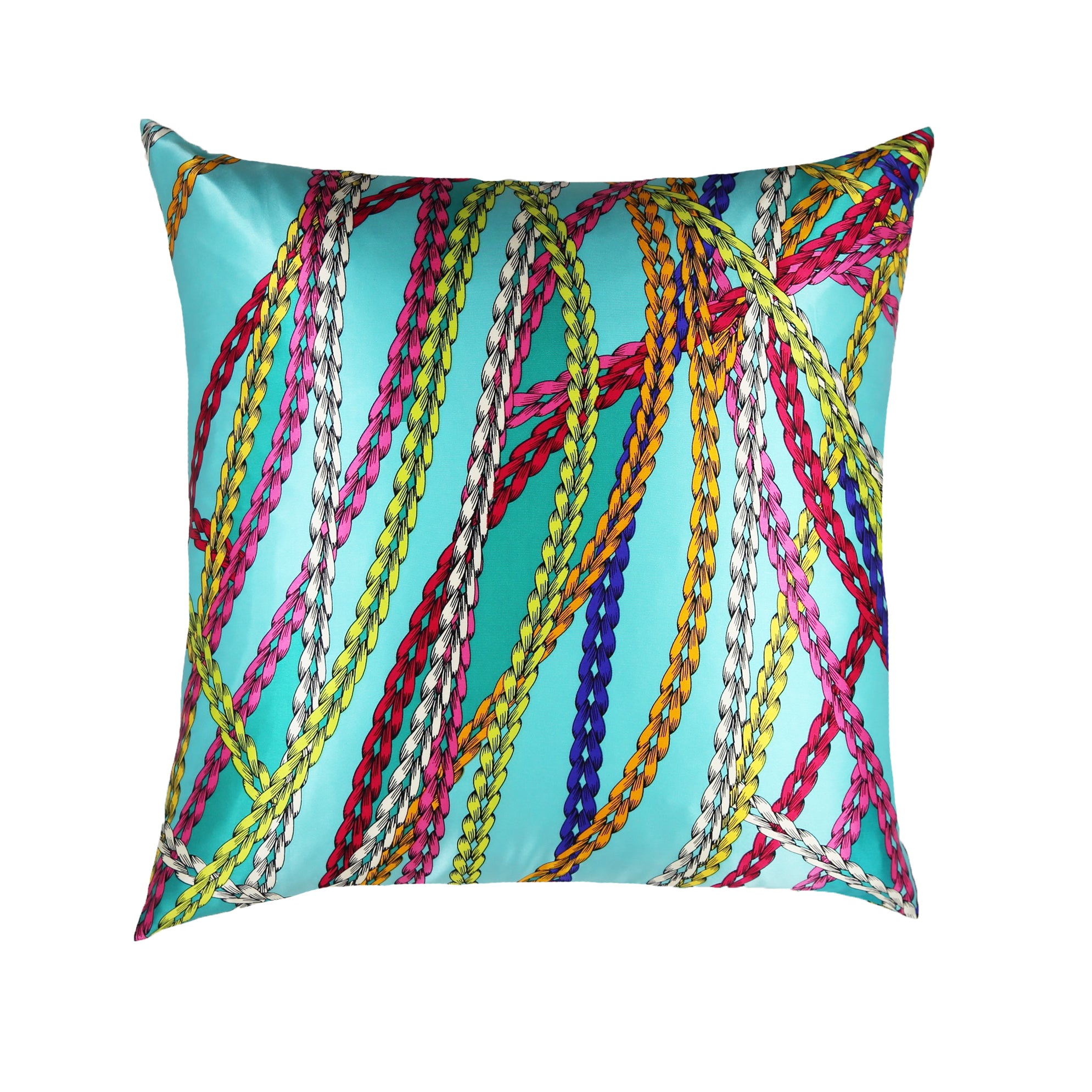 Comfortable Decorative Chain Pillow - Soft & Stylish Home Decor for Living Room, Bedroom, or Sofa