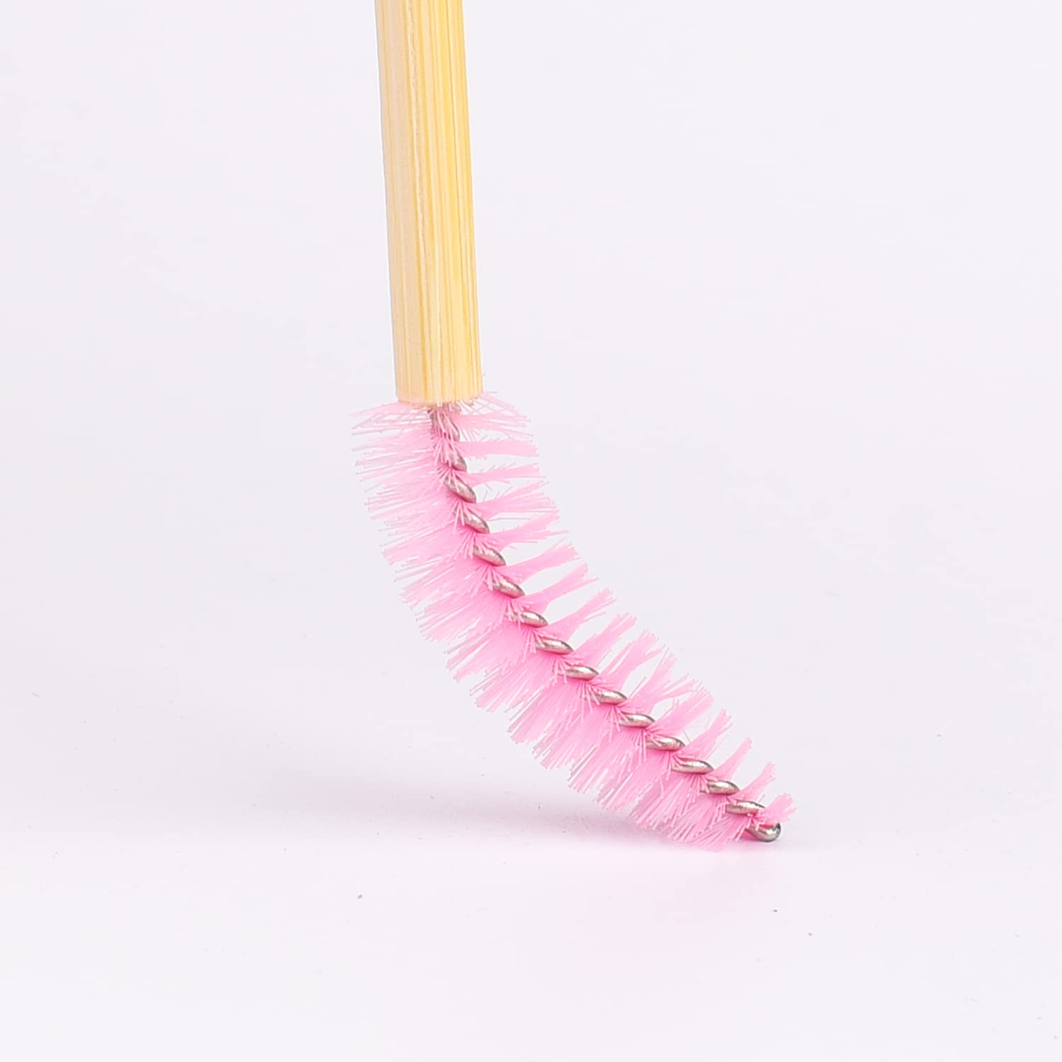 XNHIU 48 Pack Bamboo Lash Mascara Wands - Professional Eyelash Extension Brushes & Applicators for Salon & Home Use - Perfect for Lash Extensions, Makeup Artists & DIY Beauty