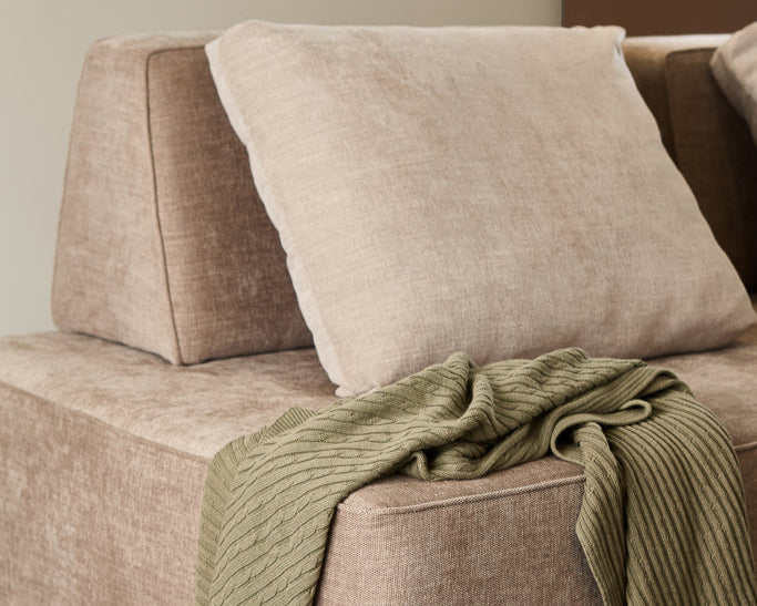 Bellagio 2-Meter Sofa - Modern Luxury Fabric Sectional Couch for Living Room, Lounge & Home Theater - Comfortable Seating for Family & Guests