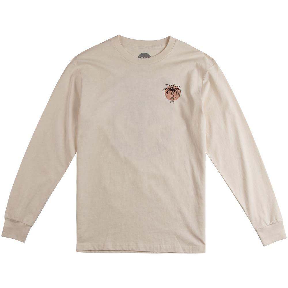 Thalia Surf Palm Badge Long Sleeve Men's T-Shirt - Comfortable Surfing & Casual Wear for Men