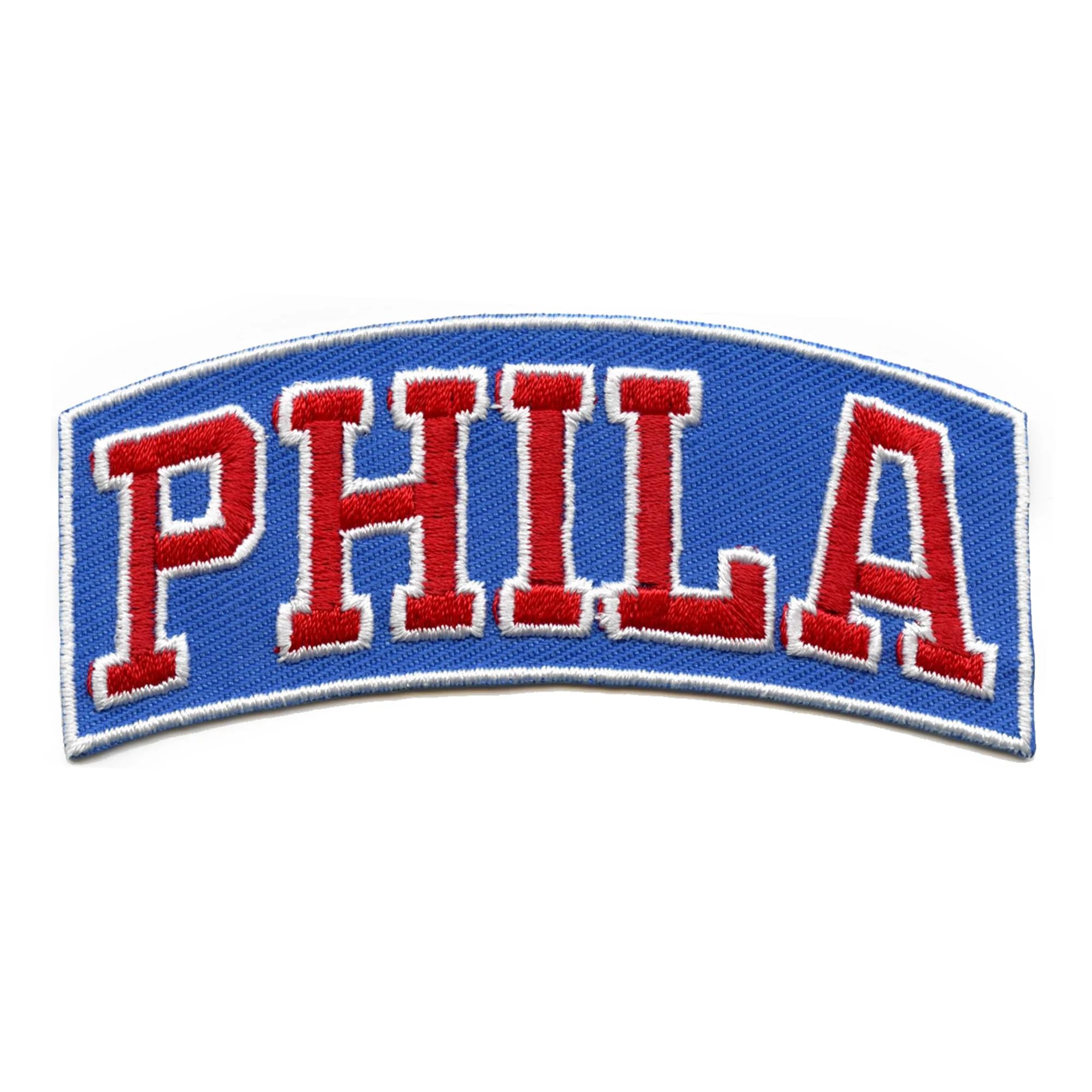 Philadelphia PHILA City Hat Patch - Embroidered Iron On Sports Parody Applique for Caps, Jackets & DIY Crafts - Perfect for Fans, Customization & Urban Fashion