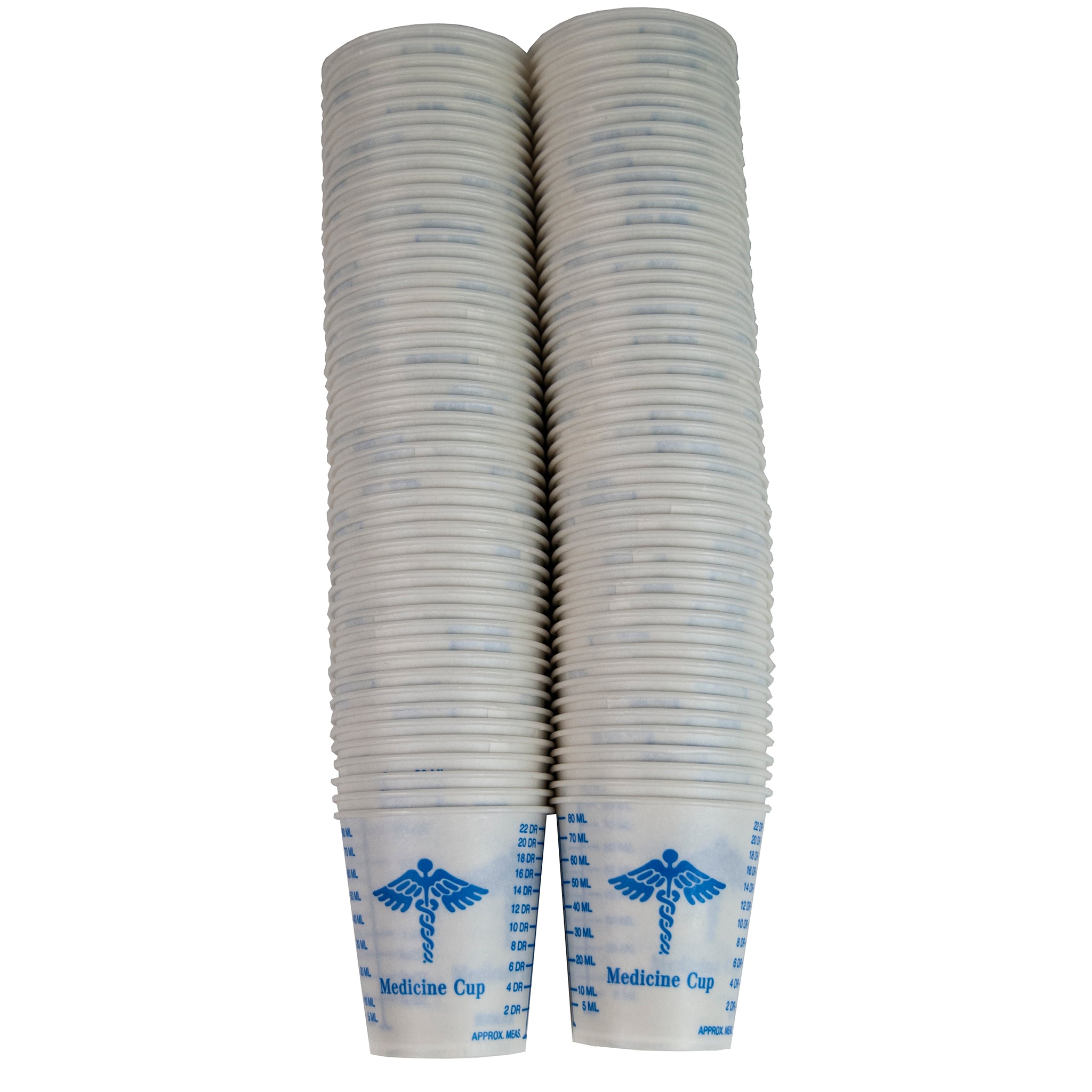 Disposable Graduated Paper Cups - 50 Pack, 8oz & 12oz Sizes for Parties, Events & Office Use - BPA-Free, Eco-Friendly Drinking Cups for Coffee, Tea & Cold Beverages