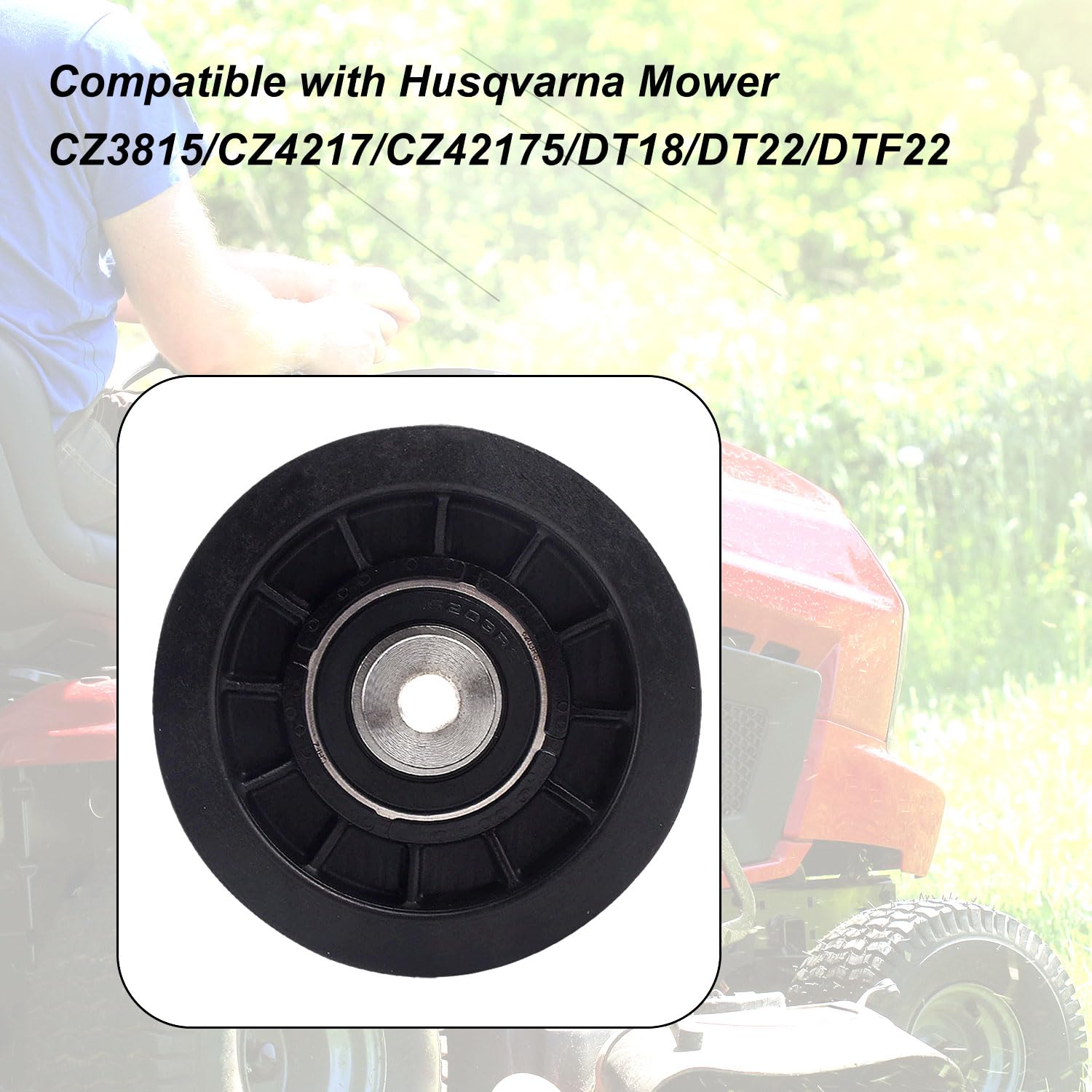 Husqvarna Craftsman Poulan Zero-Turn Mower Idler Pulley Replacement - 3/8