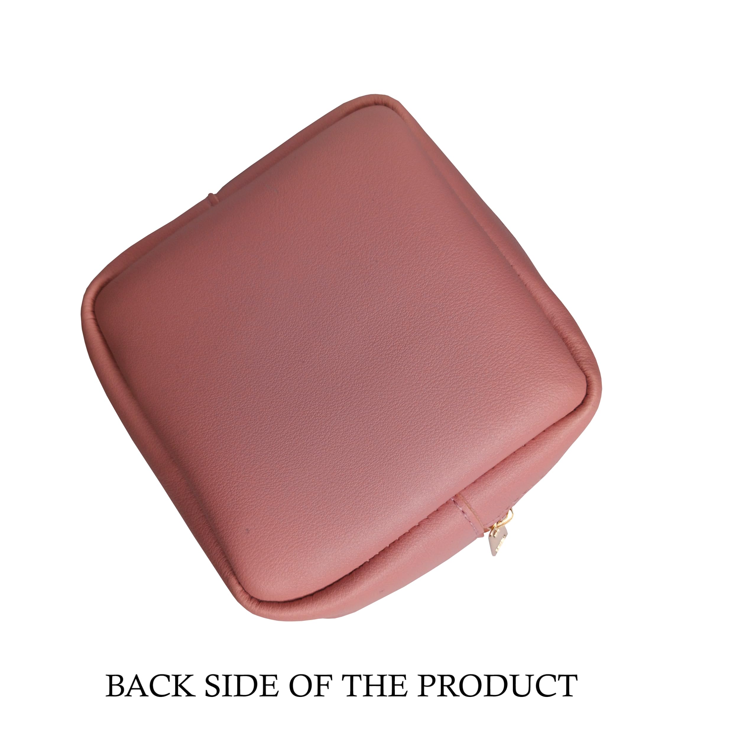 Kartbrink Small Lipstick Pouch - Pink Makeup Organizer & Travel Cosmetic Bag with Zipper (10cm) - Perfect for Women's Fashion Gifts, Daily Storage & On-the-Go Beauty Essentials