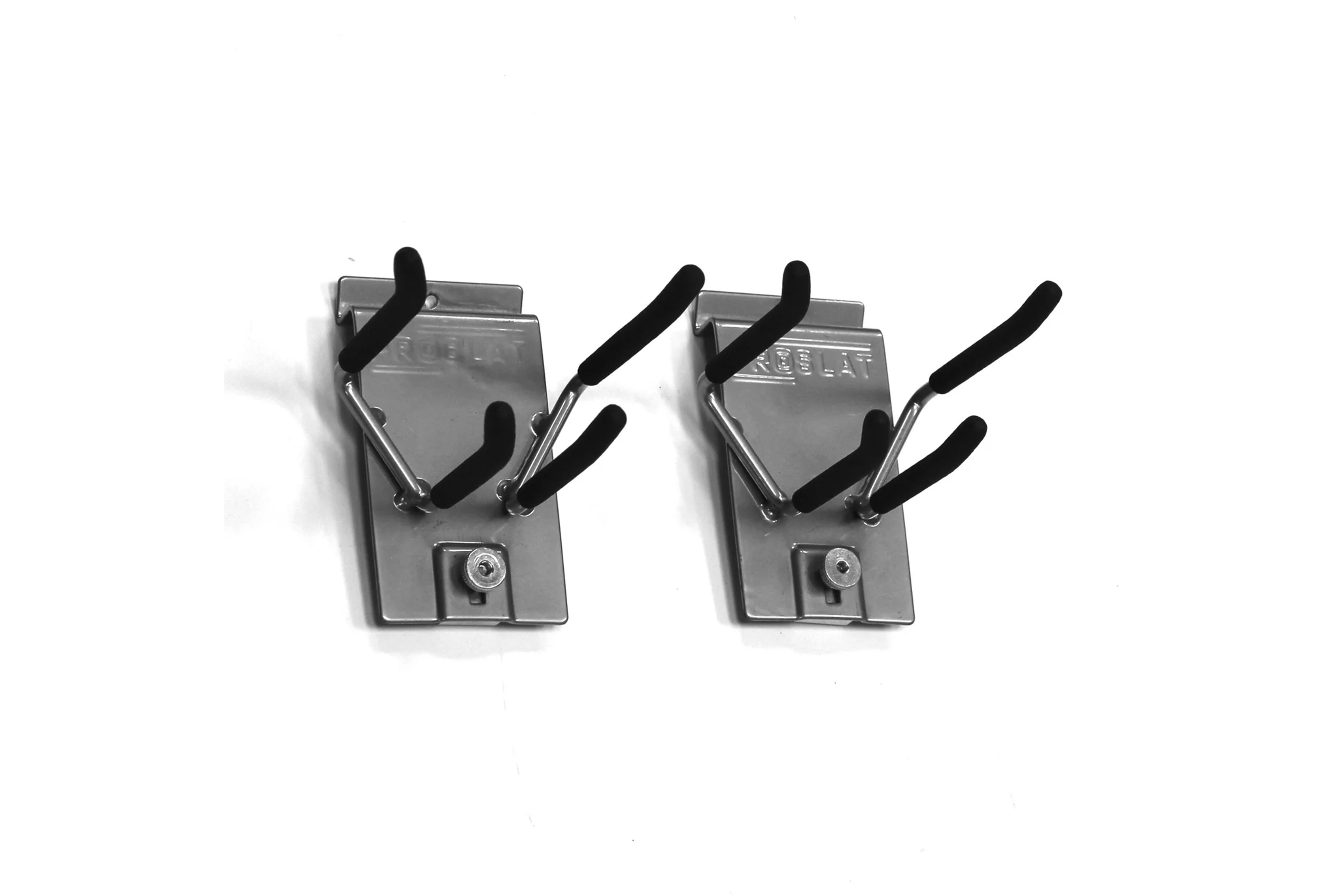 ProSlat Slatwall Hooks 2 Pack - Heavy Duty Ski & Baseball Equipment Organizer for Garage, Sports Gear Storage