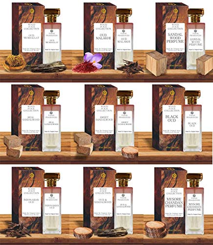 Premium Parag Fragrances Precious Dark Sandalwood Perfume - 60ml Natural Eau de Parfum Spray for Men & Women | Long-Lasting Luxury Scent for Date Night, Office & Special Occasions