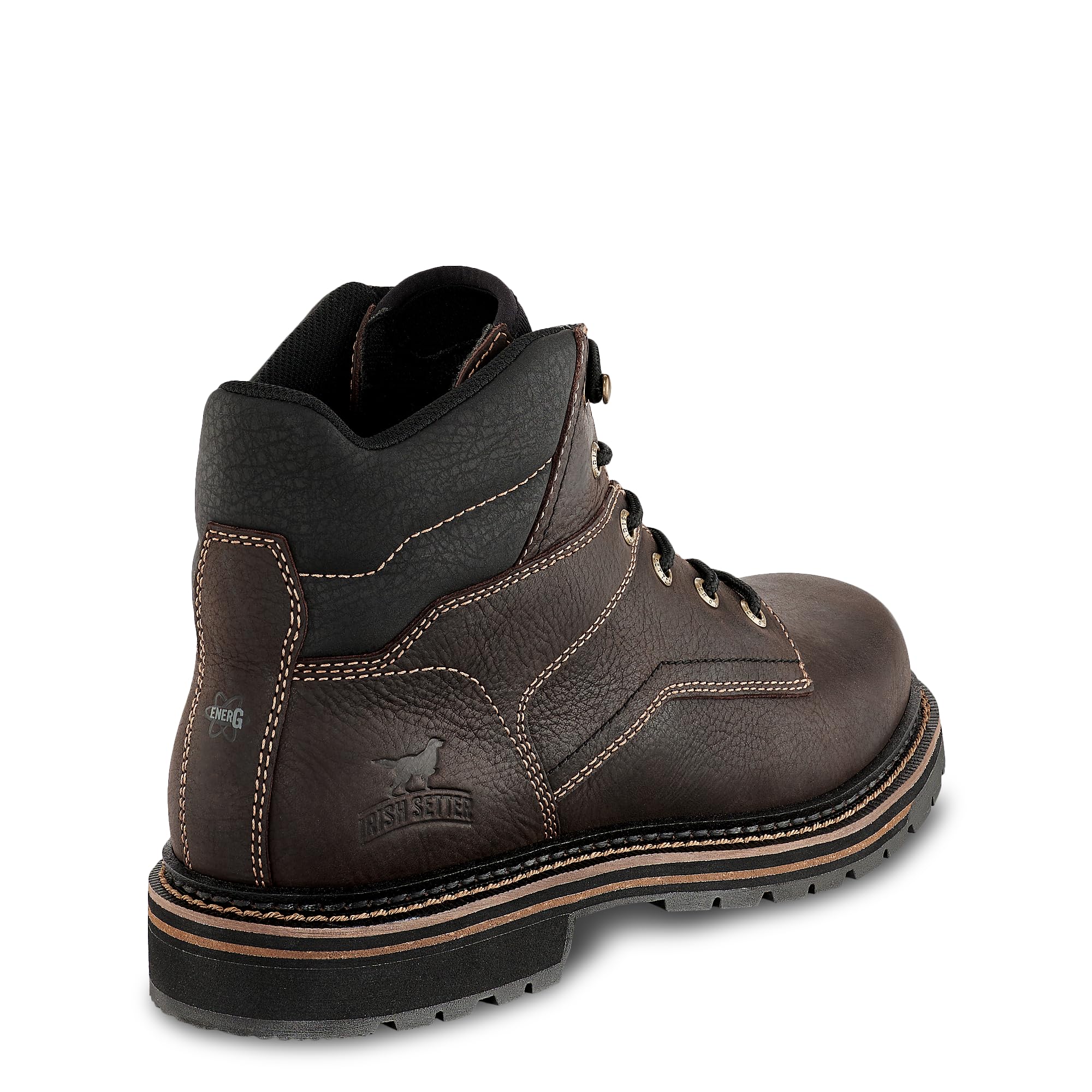 Irish Setter Men's Kittson 6-Inch Soft Toe Work Boots - Durable & Comfortable for Construction, Landscaping & Outdoor Work