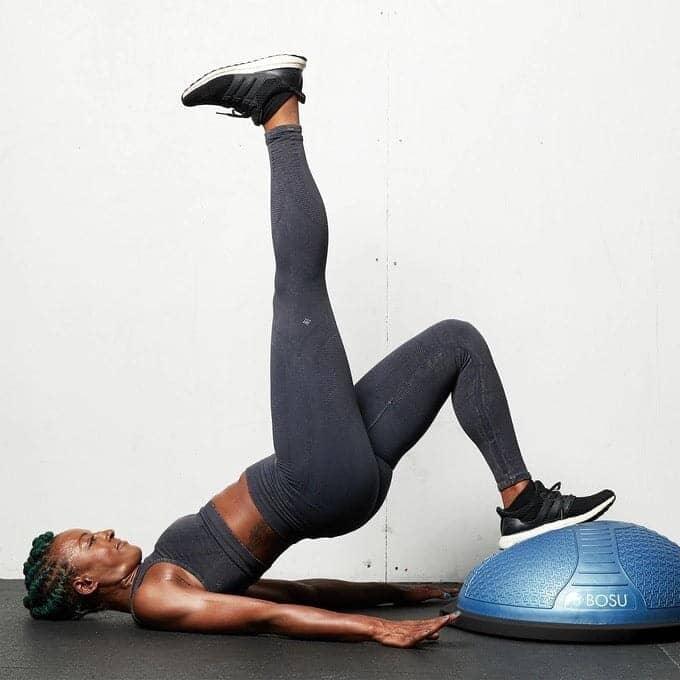 BOSU® NEXGEN™ Home Balance Trainer - Professional Stability Ball for Core Workouts, Yoga & Fitness Training - Perfect for Home Gym, Physical Therapy & Balance Exercises