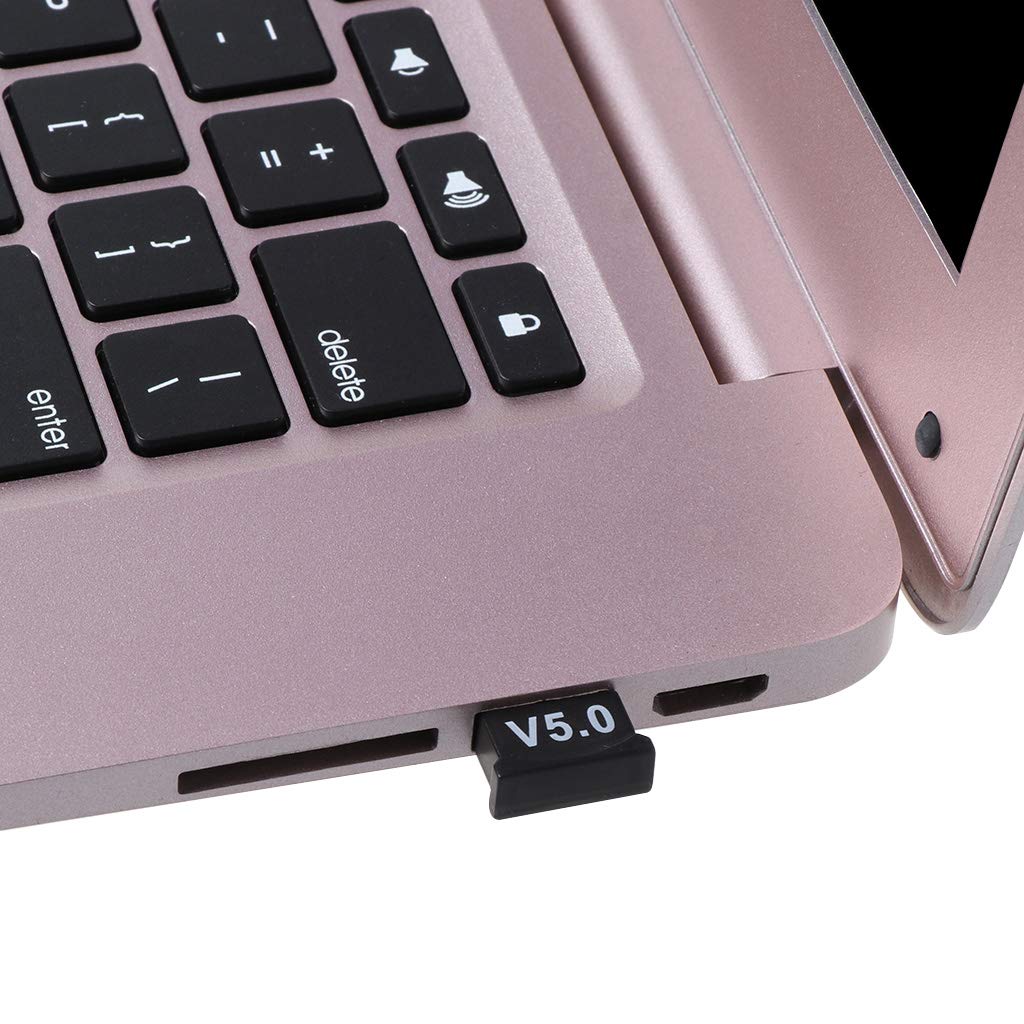 MISUVRSE Bluetooth 5.0 Adapter Transmitter & Receiver - Wireless USB Dongle for PC, Laptop, Desktop, Keyboard, Mouse, Headset, Speaker, Nintendo Switch | Plug & Play for Home Office, Gaming, and Entertainment