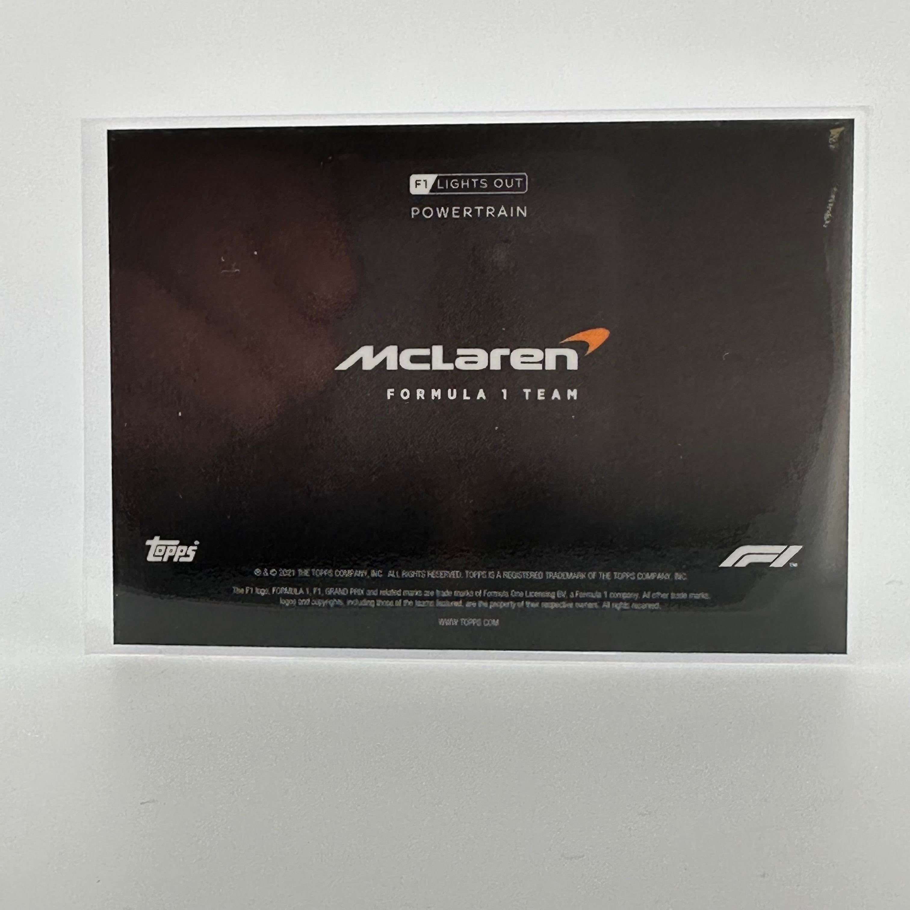 McLaren F1 Team 10/25 Purple Parallel Powertrain - Collectible Racing Memorabilia for F1 Fans and Model Car Enthusiasts