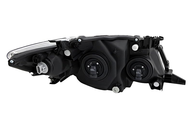 Toyota Corolla S/XRS Headlights Lamps Set - Compatible with 2009-2010 Models (USA Built) - Halogen Replacement for Driver & Passenger Side - Perfect for Night Driving and Vehicle Restoration Projects