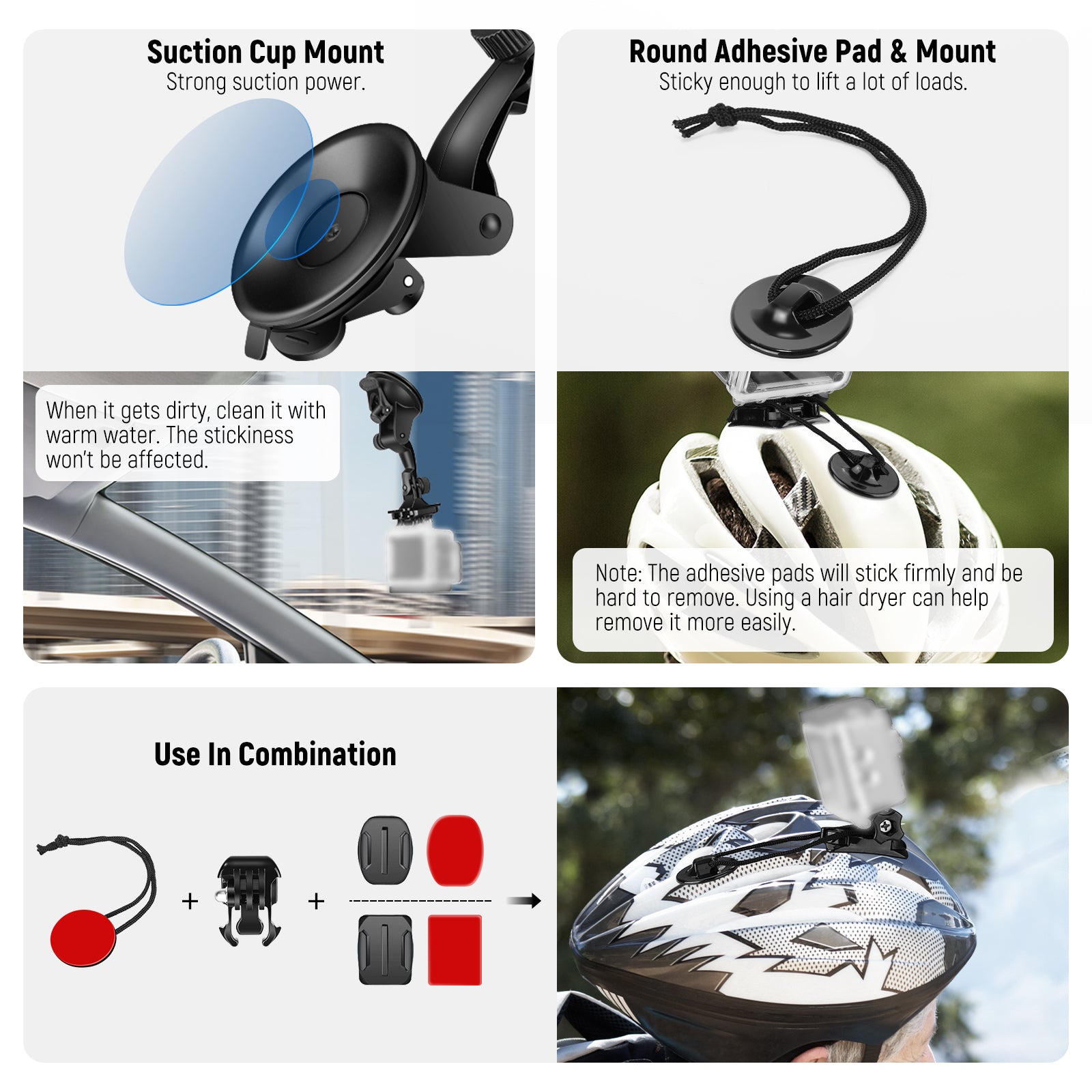 NEEWER 50-in-1 Action Camera Accessories Kit for GoPro Hero 10 9 8 7 6 5 - Waterproof Case, Mounts, Batteries & More - Perfect for Vlogging, Travel, Sports & Outdoor Adventures