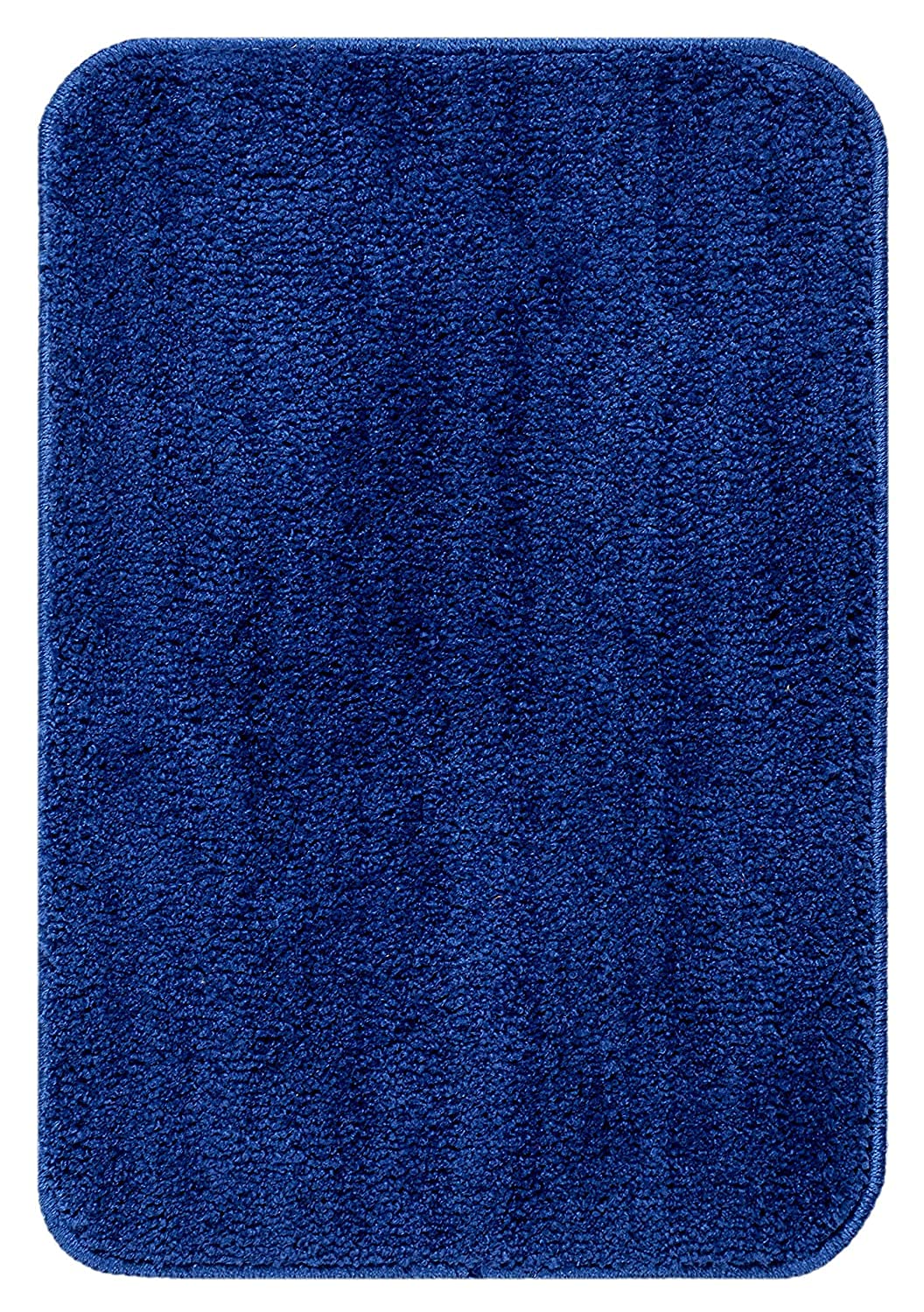 Premium Non-Slip Bath Mat - Ultra Soft Hotel Quality Shaggy Bathroom Rug, Super Absorbent & Machine Washable Shower Floor Mat (17x24 Inches, Royal Blue) - Perfect for Bathrooms, Showers & Spa-Like Home Decor