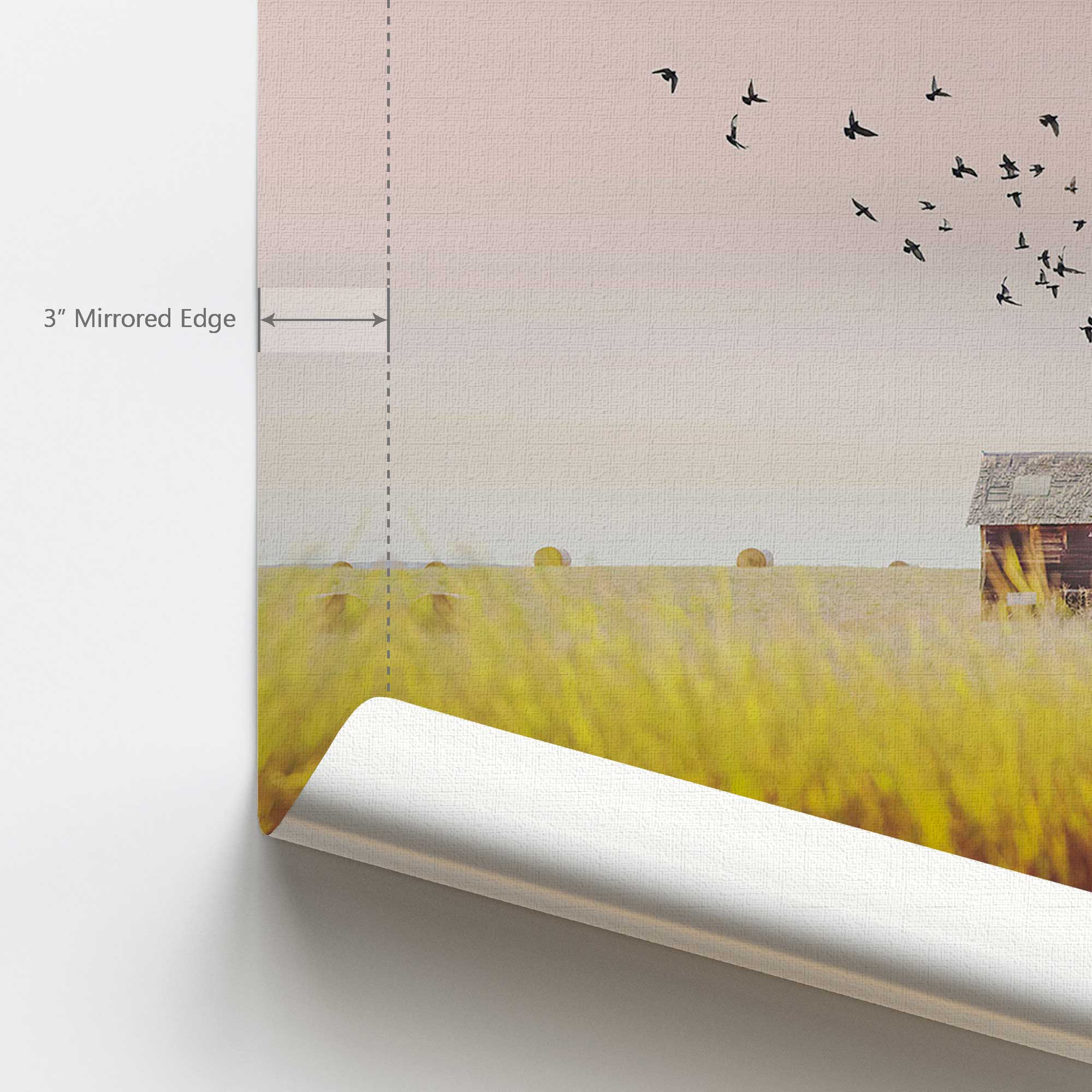 Harvest Season on Canvas - Autumn Landscape Wall Art for Home Decor | Farmhouse, Rustic & Fall Themed Paintings | Perfect for Living Room, Bedroom & Office