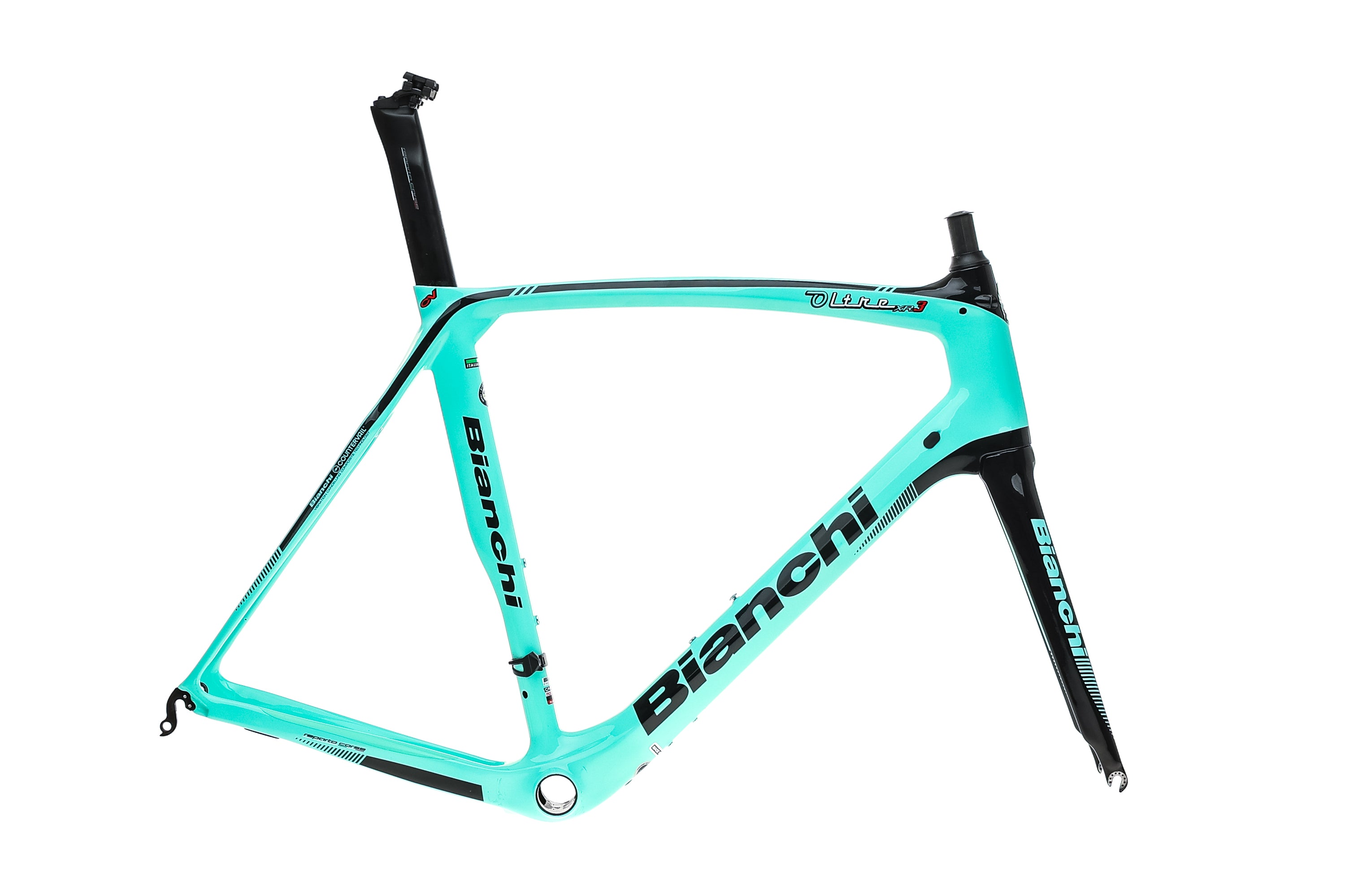 Bianchi Oltre XR3 CV 61cm Carbon Road Bike Frameset 2018 - Lightweight Racing Bicycle for Competitive Cyclists & Endurance Rides