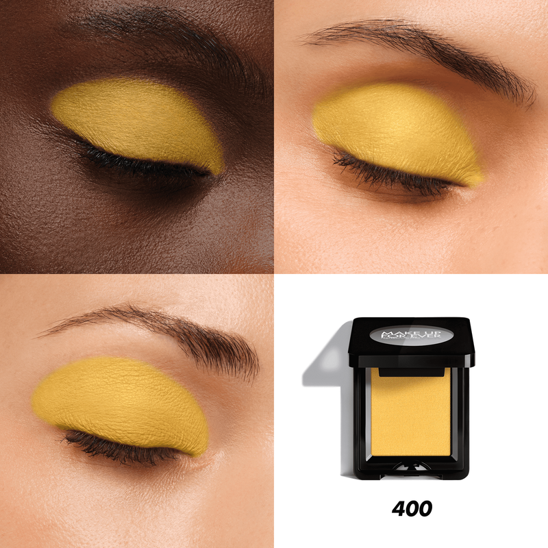 400 Juicy Yellow Artist Eyeshadow Palette - Highly Pigmented, Long-Lasting Makeup for Professional & Beginners | Perfect for Stage, Photography & Creative Looks