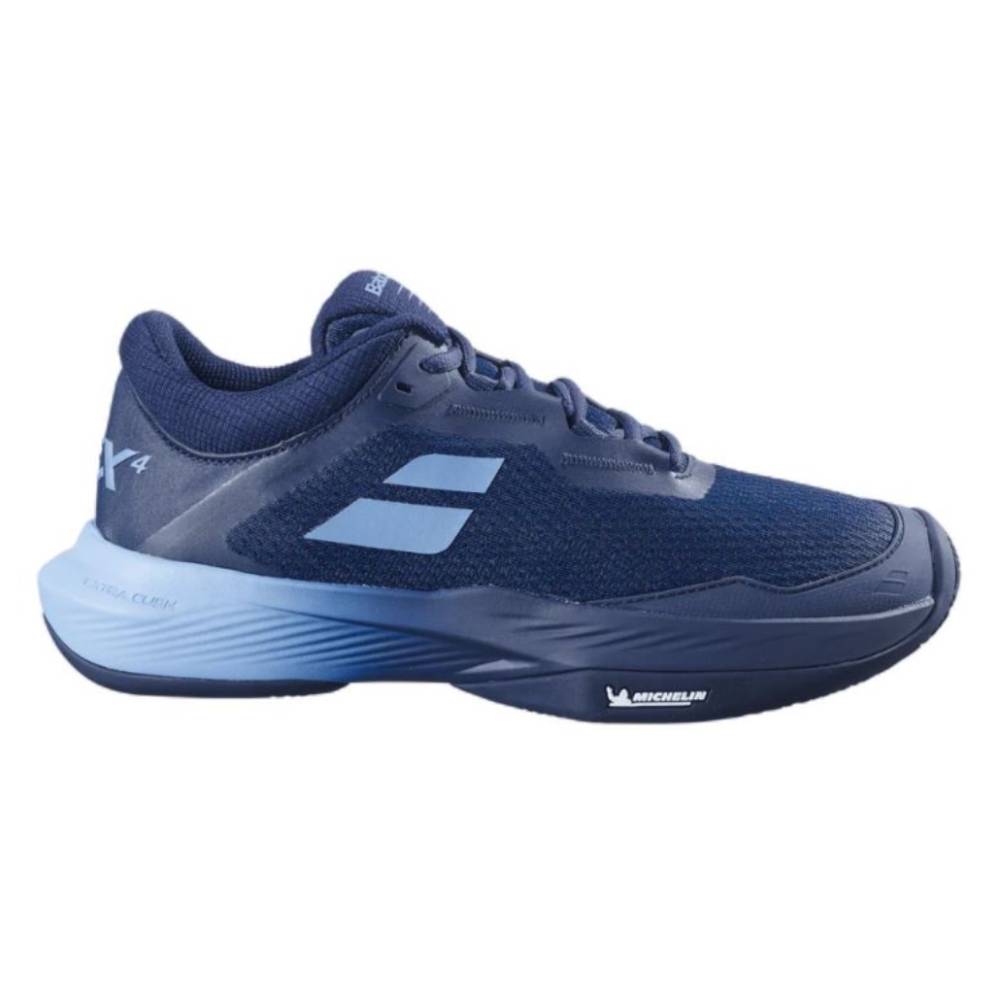 Babolat SFX 4 Men's Tennis Shoes - Lightweight Performance Court Shoes for Men in Blue | Perfect for Competitive Play & Training Sessions