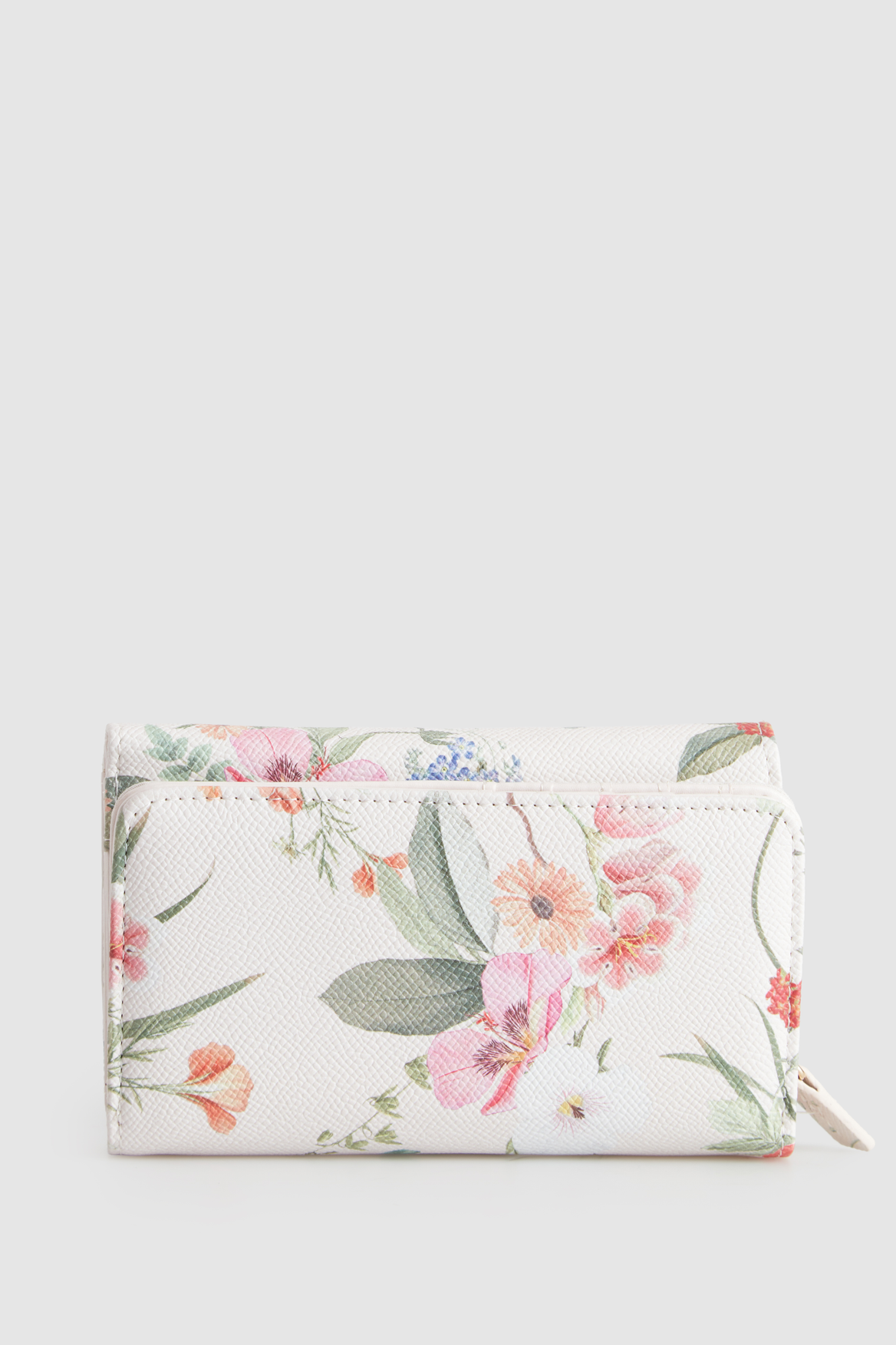 Botanica Floral Trifold Wallet - Elegant Women's Leather Wallet with RFID Protection | Perfect for Everyday Use, Travel & Gift Giving