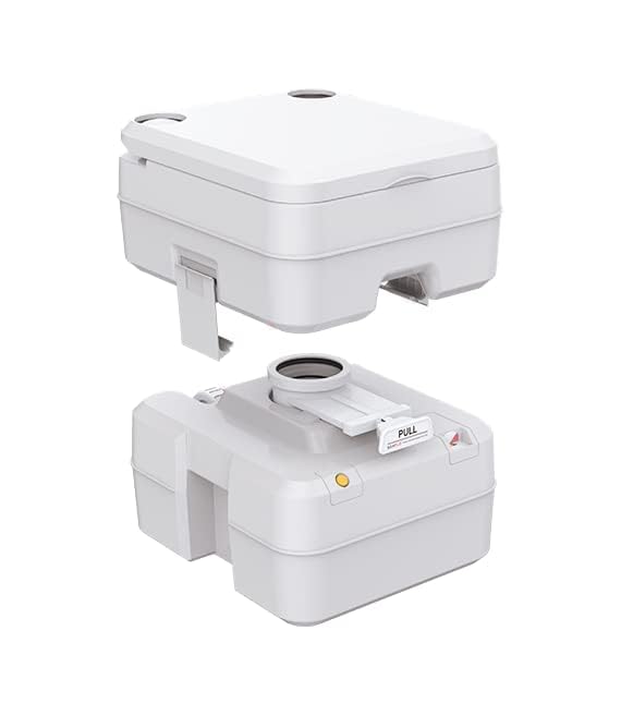 SEAFLO 5.3 Gallon Portable Toilet for RV, Boat, Camping & Travel - Lightweight, Odor-Free & Easy to Clean - Perfect for Road Trips, Marine Use & Outdoor Adventures