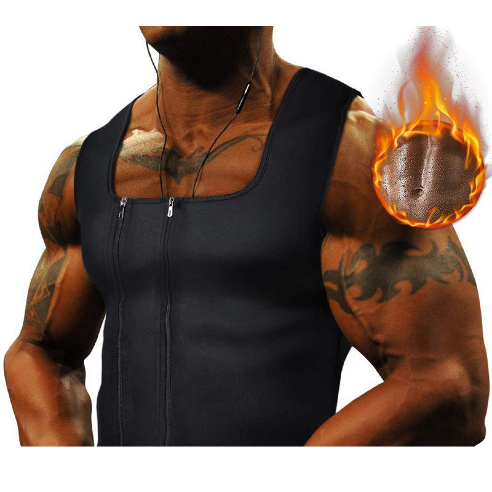 Men's Body Shaping Romper Bodysuit - Lightweight Tummy Control Shapewear for Gym, Workout & Everyday Wear