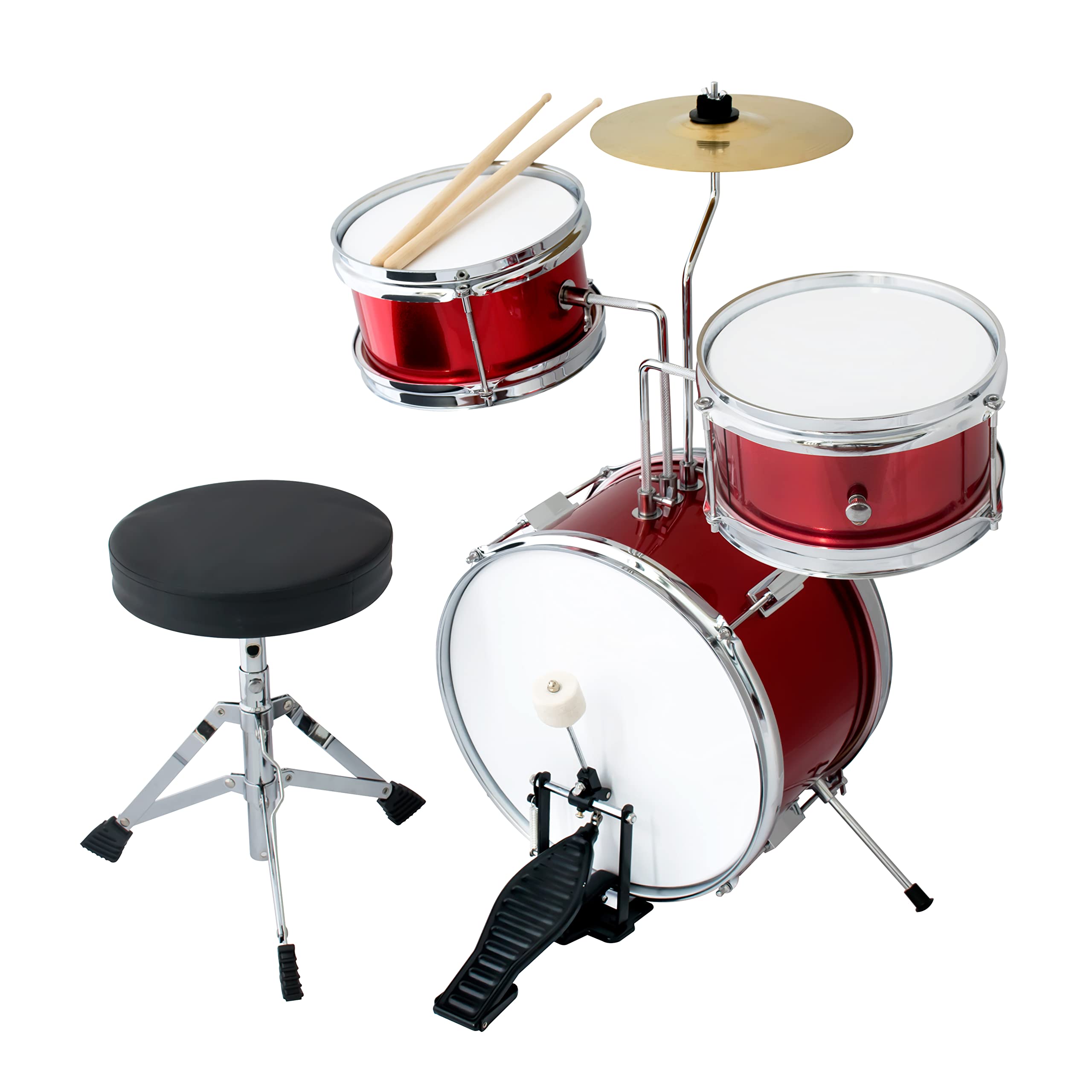5-Piece Kids/Junior Drum Set with 13