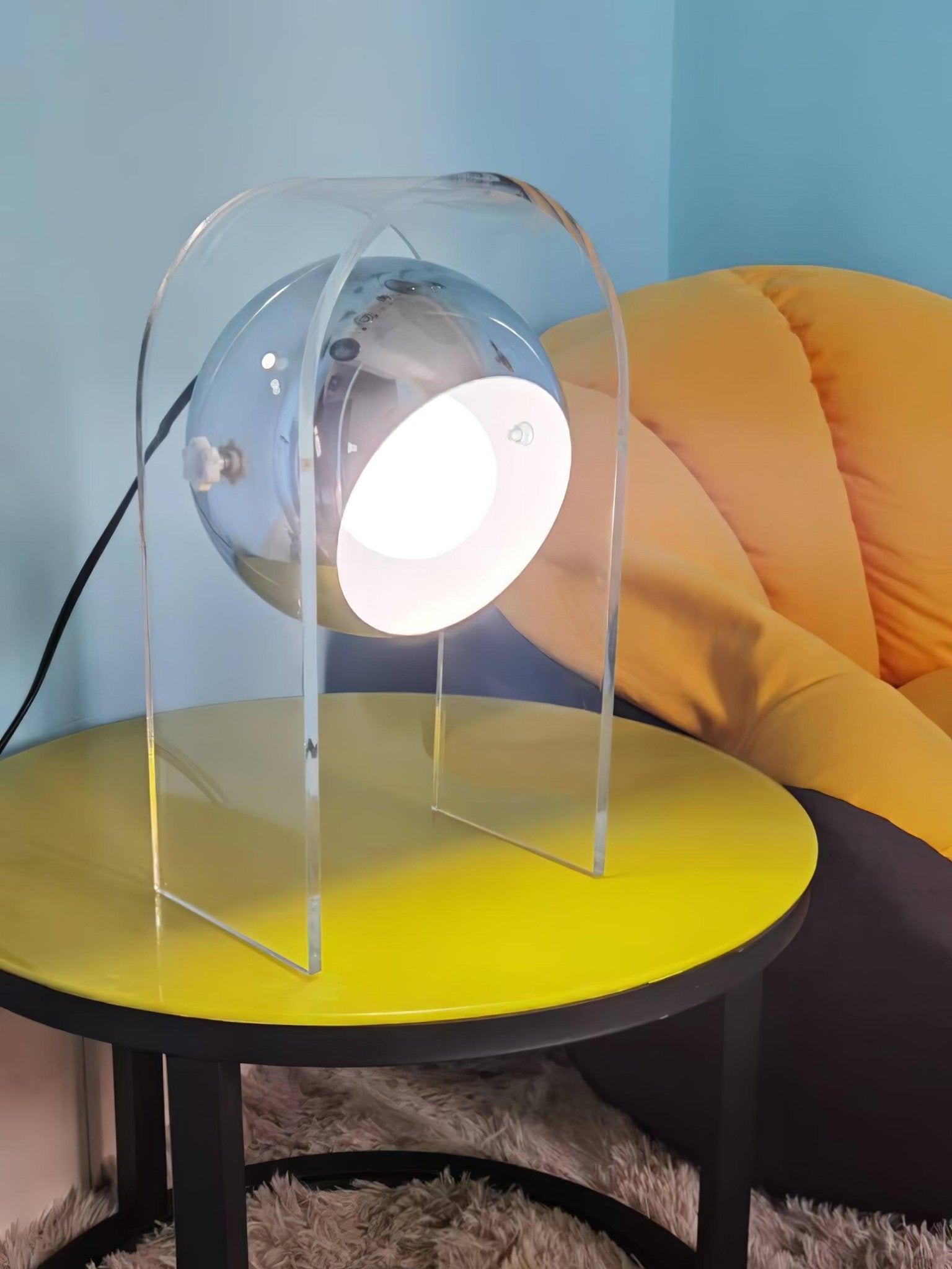 Insta Sensorette Modern Touch Table Lamp - Adjustable Brightness LED Night Light for Bedroom, Living Room, Office - Perfect for Reading, Working & Relaxing