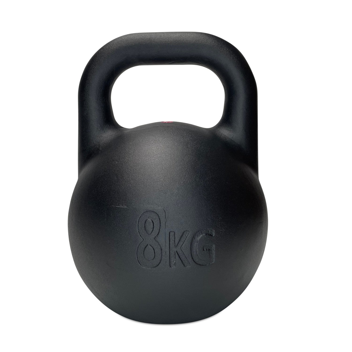 Premium 8KG Competition Kettlebell - Professional Black Cast Iron Weight for CrossFit, Strength Training & Home Gym Workouts