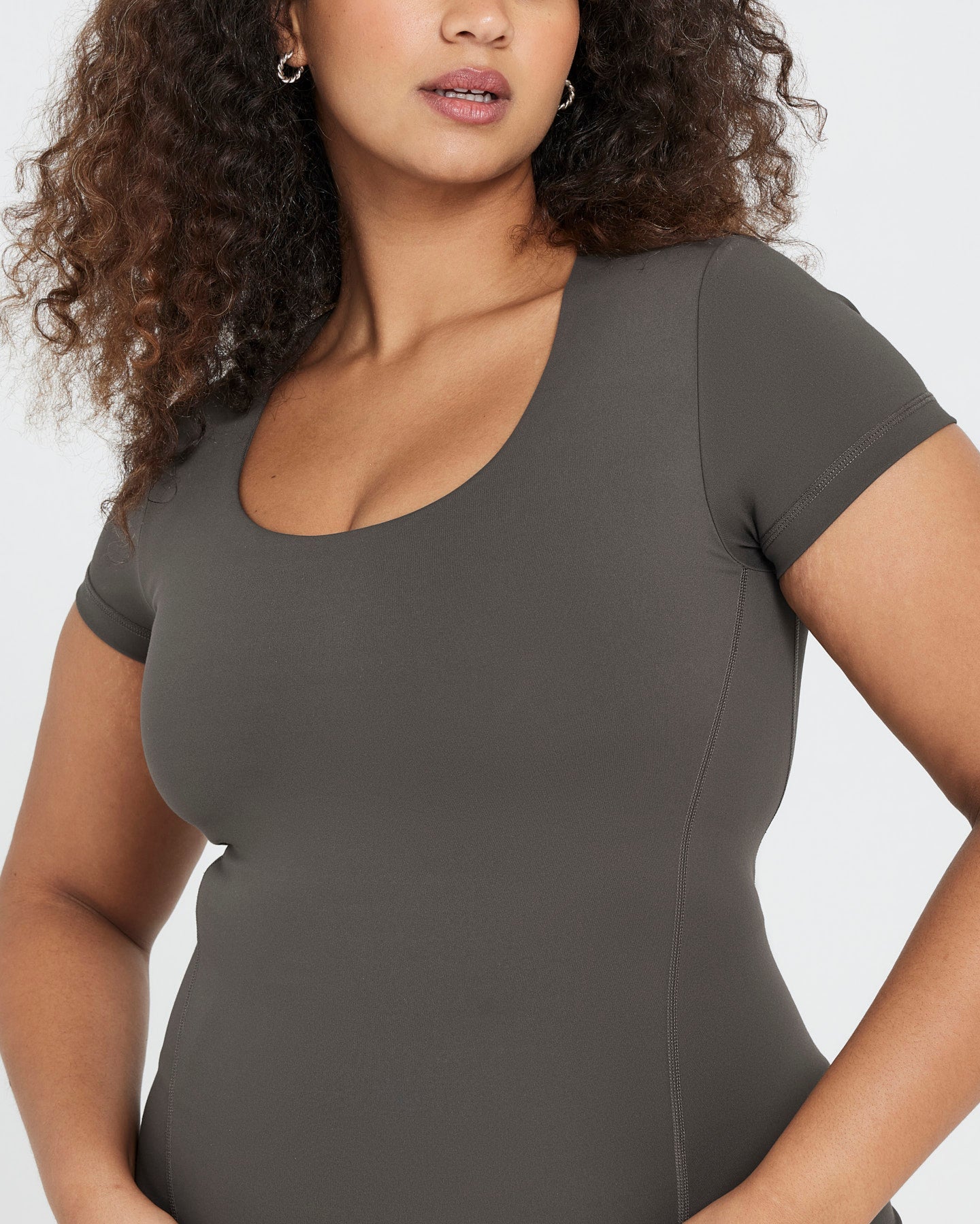 Timeless Short Sleeve T-Shirt for Men & Women | Soft Cotton Crew Neck Tee in Deep Taupe | Casual Everyday Wear, Weekend Outfits & Layering Essential