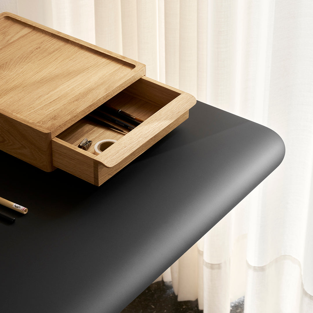 Anker Bak AB019 Wall Desk by Carl Hansen & Son - Modern Scandinavian Home Office Furniture for Small Spaces & Minimalist Workspaces