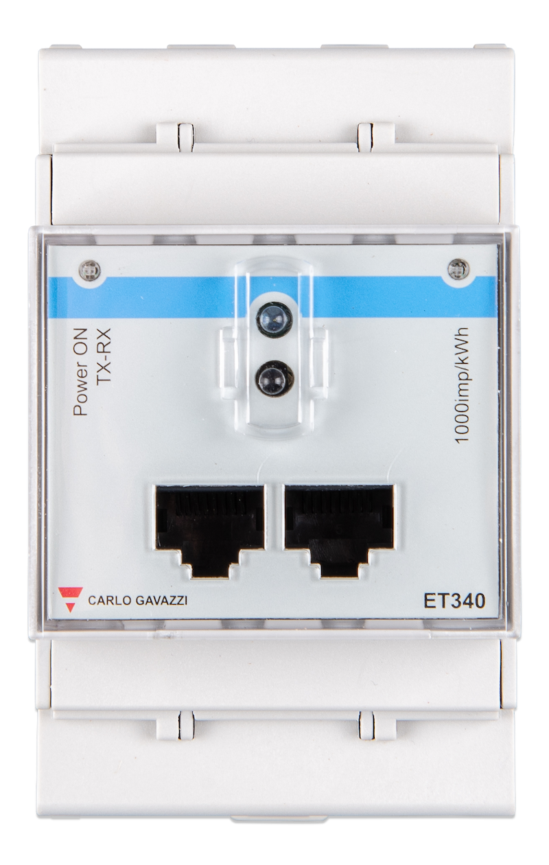ET340 3-Phase Energy Meter - 65A Max per Phase for Home & Industrial Power Monitoring