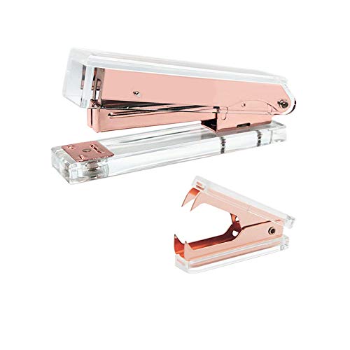 Clear & Rose Gold