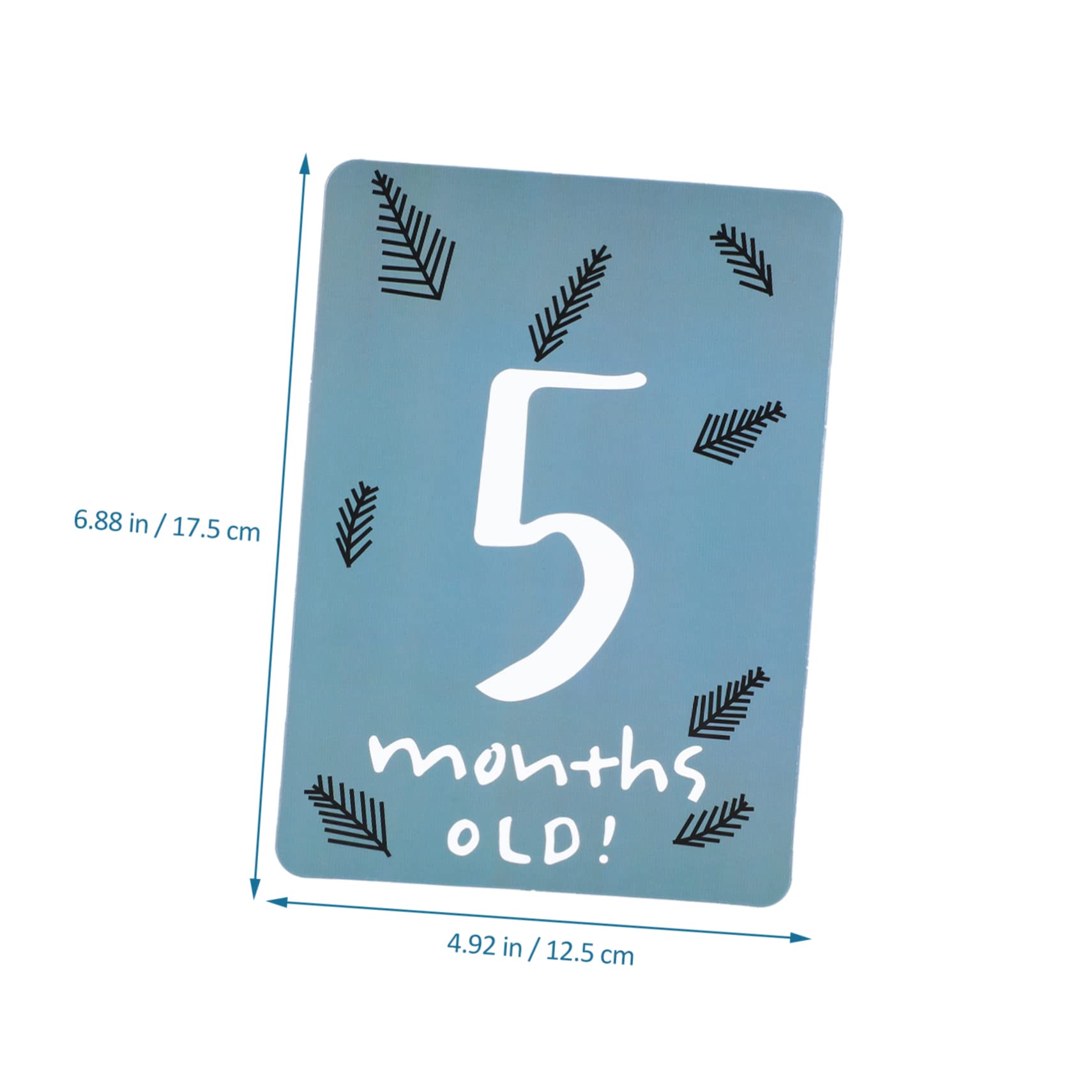 ORFOFE 2 Sets Baby Milestone Cards - Newborn to 12 Months Photo Props for Monthly Milestones, Baby Shower Gift, First Birthday - 20pcs x 2 - Perfect for Monthly Photo Shoots, Baby Album, and Milestone Tracking