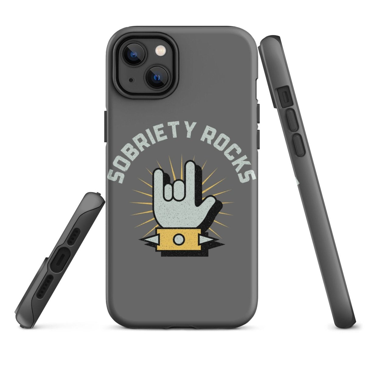 Premium Sobriety Rocks Tough Case for iPhone® - Durable Protection for Everyday Use & Outdoor Adventures