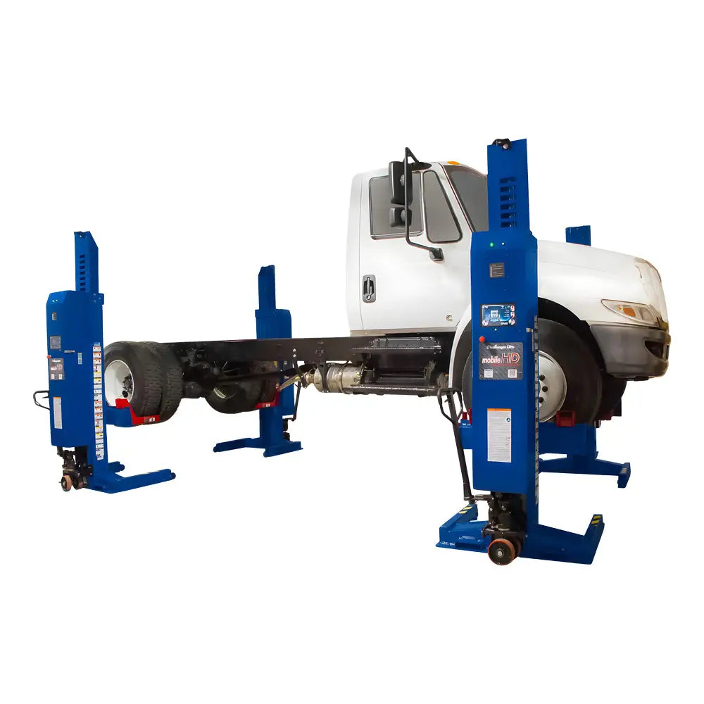 Challenger ALI Wide Mobile HD Column Lifts 19,000 lbs Capacity - Heavy Duty Vehicle Lift for Auto Shops & Garages - Perfect for Trucks, SUVs and Commercial Vehicles
