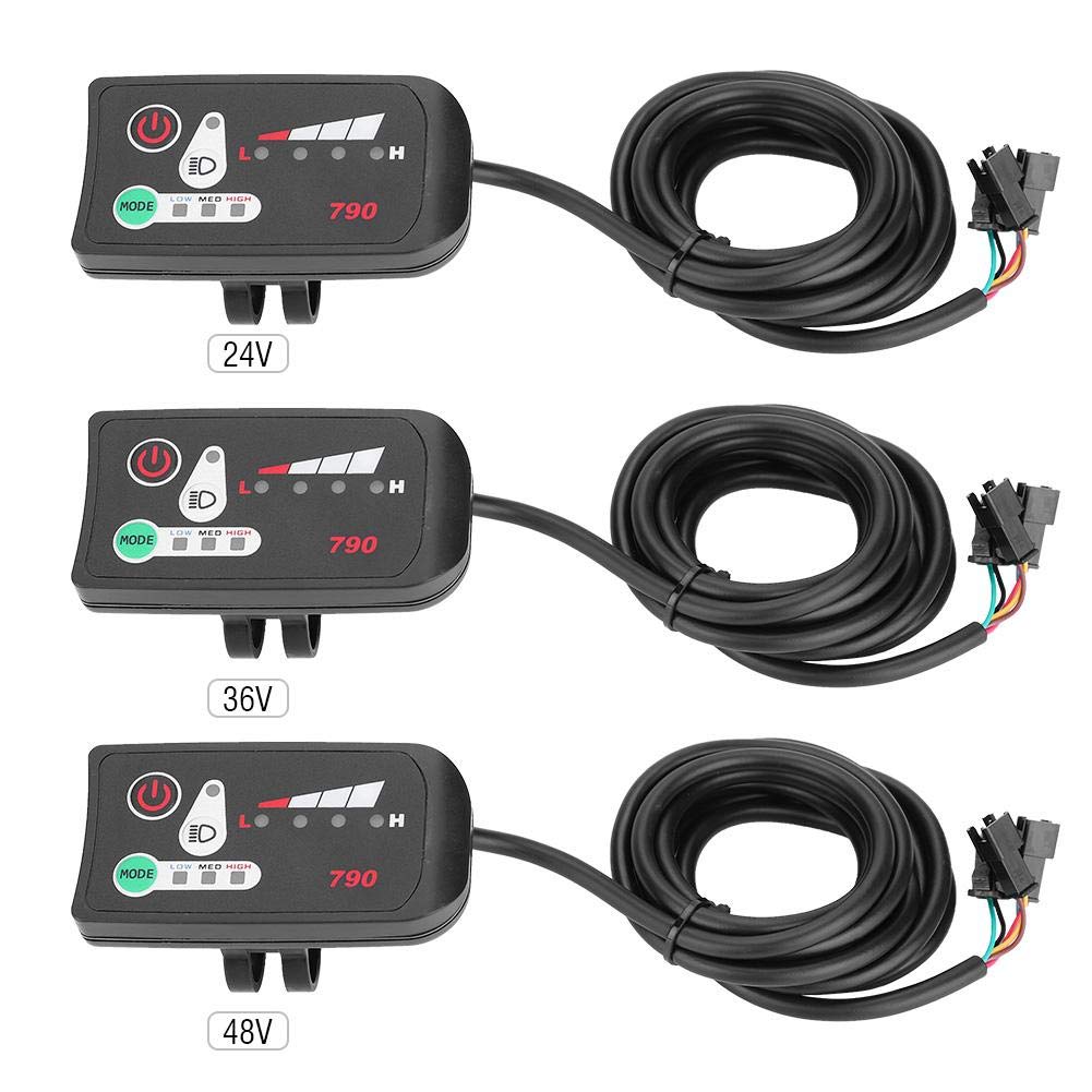 48V Electric Scooter Brushless Controller Display Panel - DIY Accessory for E-Scooter & E-Bike with LCD Speedometer (Perfect for Commuting, Delivery & Urban Transportation)