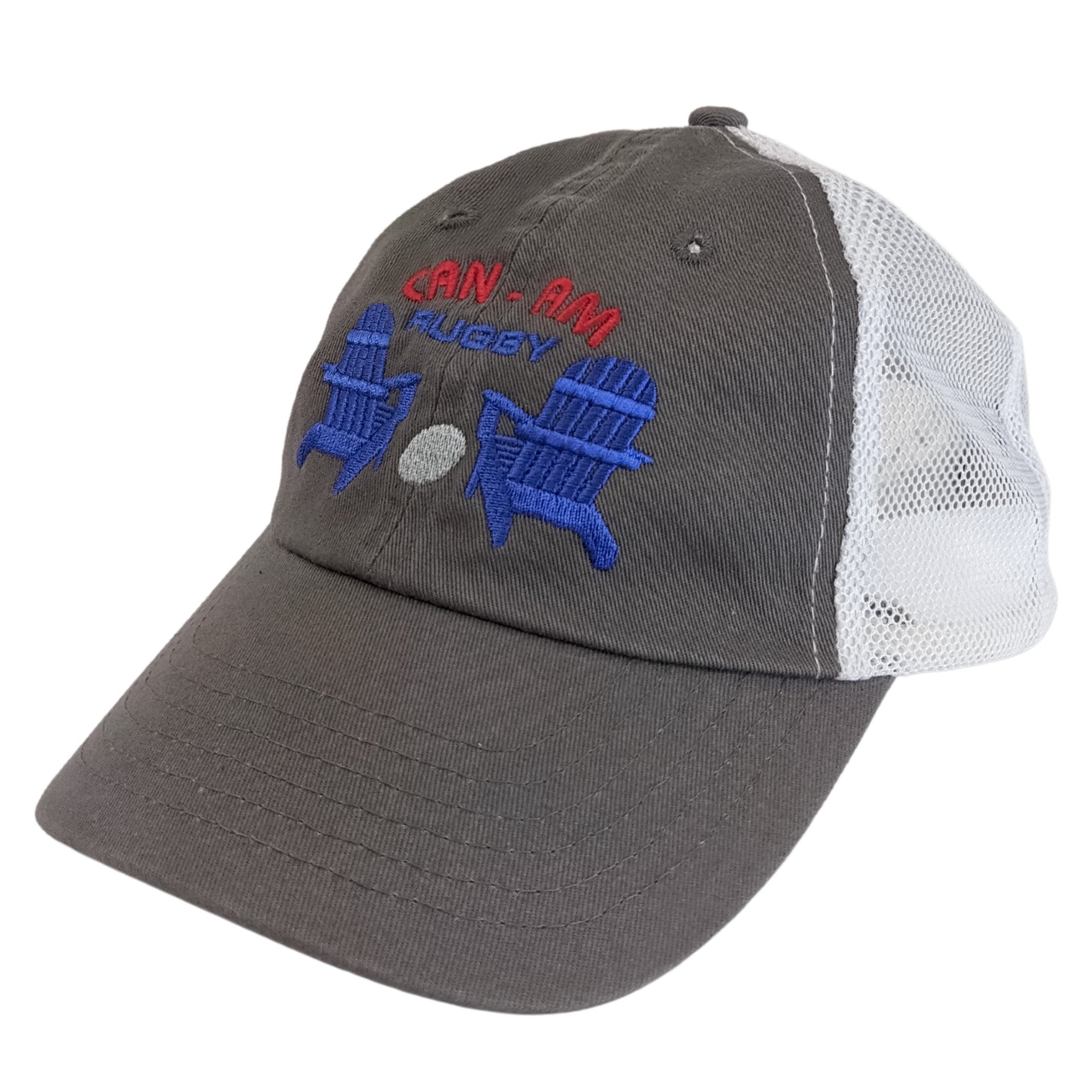 CAN AM Trucker Hat - Adjustable Mesh Back Baseball Cap for Men & Women - Stylish & Breathable for Outdoor, Sports, and Casual Wear