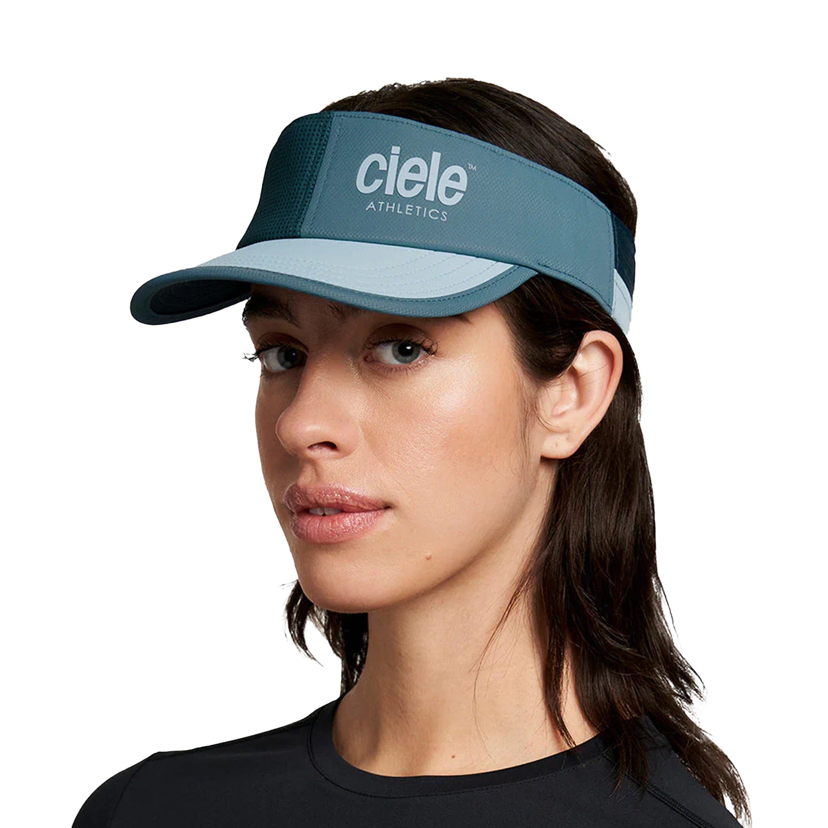 Ciele Athletics FSTVisor Dual SC Running Hat - Lightweight, Breathable Sun Visor for Men & Women - Perfect for Running, Hiking, and Outdoor Sports