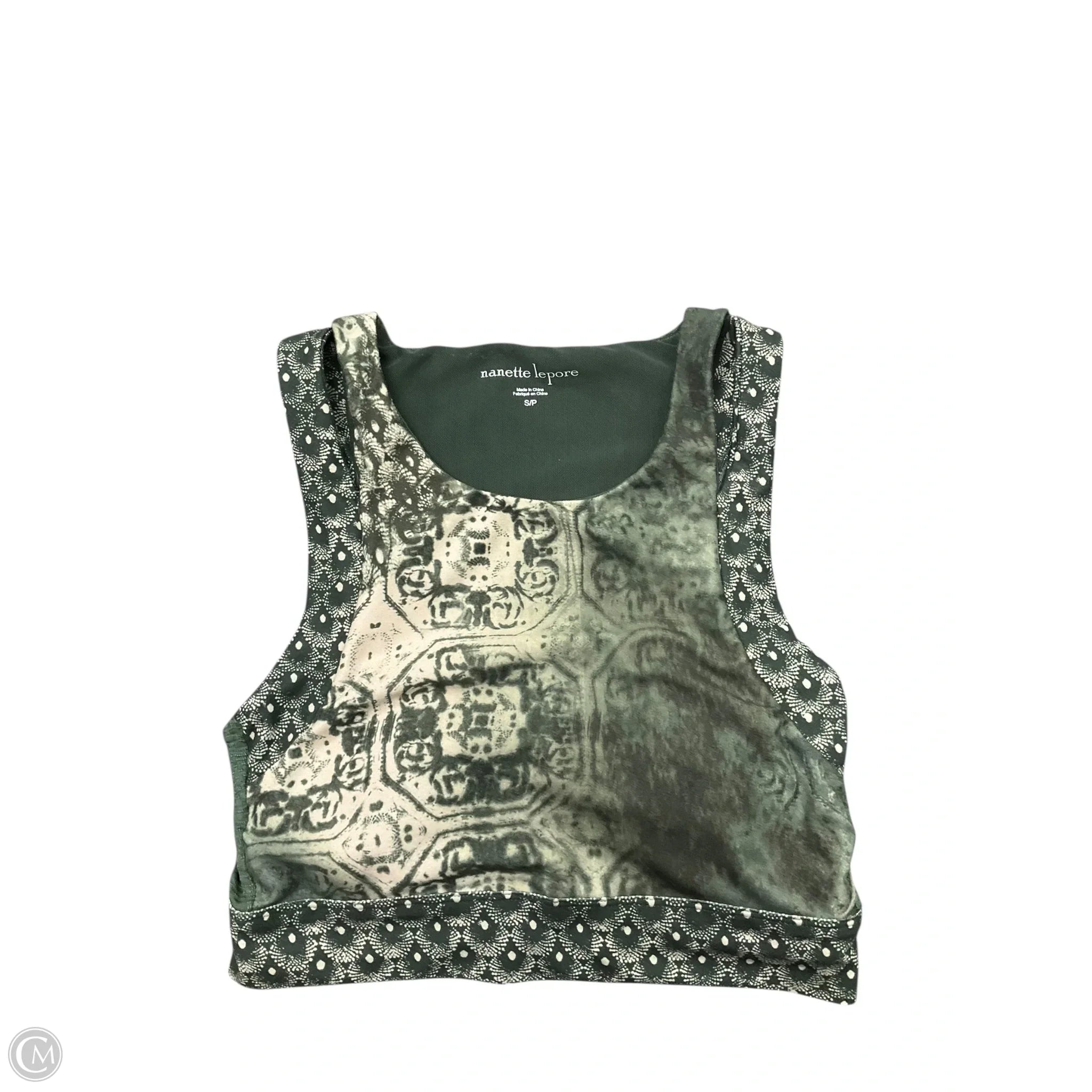 Nanette Lepore Green Athletic Bra Size S - Comfortable & Supportive Sports Bra for Yoga, Running & Gym Workouts