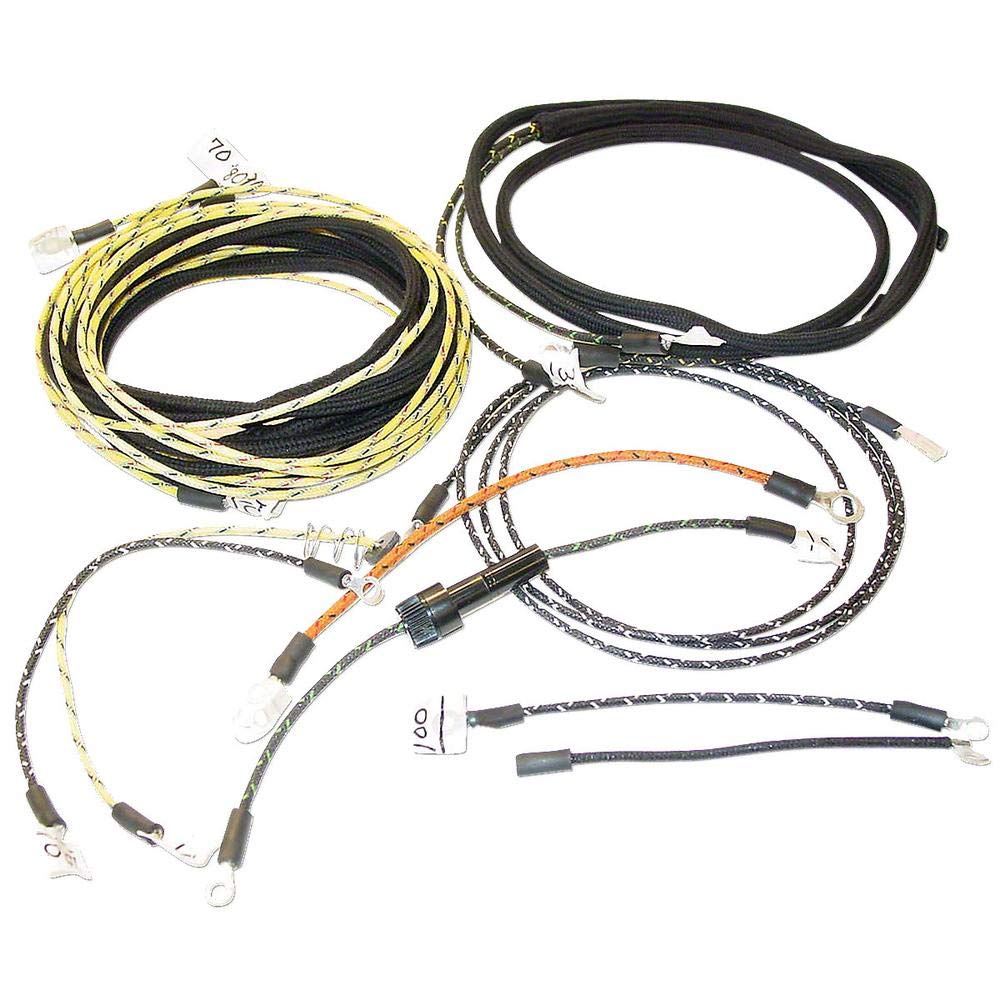 RAParts OLS134 High-Quality Tractor Wiring Harness - Compatible with Oliver 70, 2-Wire Cut-Out Relay - Perfect for Restoration Projects & Farm Equipment Maintenance