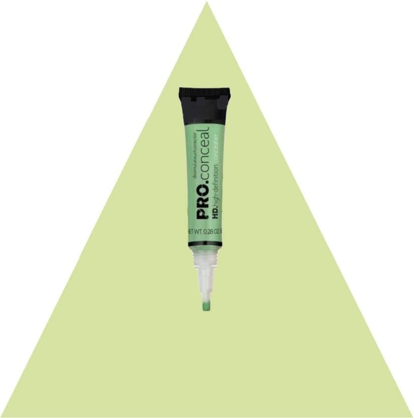 Professional Green Color Corrector & Concealer for Women - Cover Dark Circles, Redness & Blemishes - Vegan & Cruelty-Free Makeup for Flawless Skin (Daily Use, Photo Shoots, Special Events)