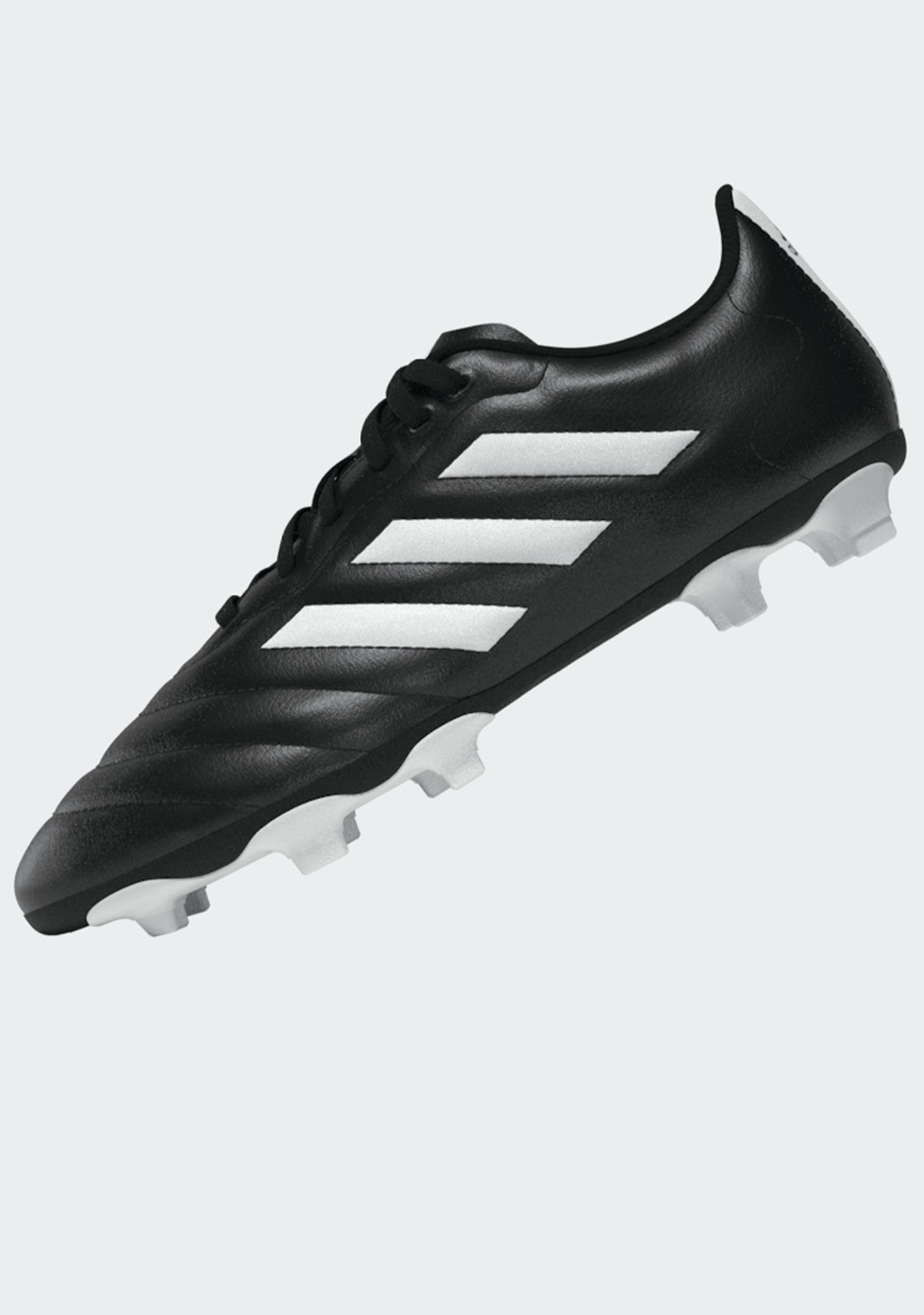 Adidas Junior Goletto VIII FG Soccer Cleats for Boys - Lightweight Firm Ground Football Boots with Synthetic Upper | Perfect for Youth Training & Matches on Natural Grass Fields