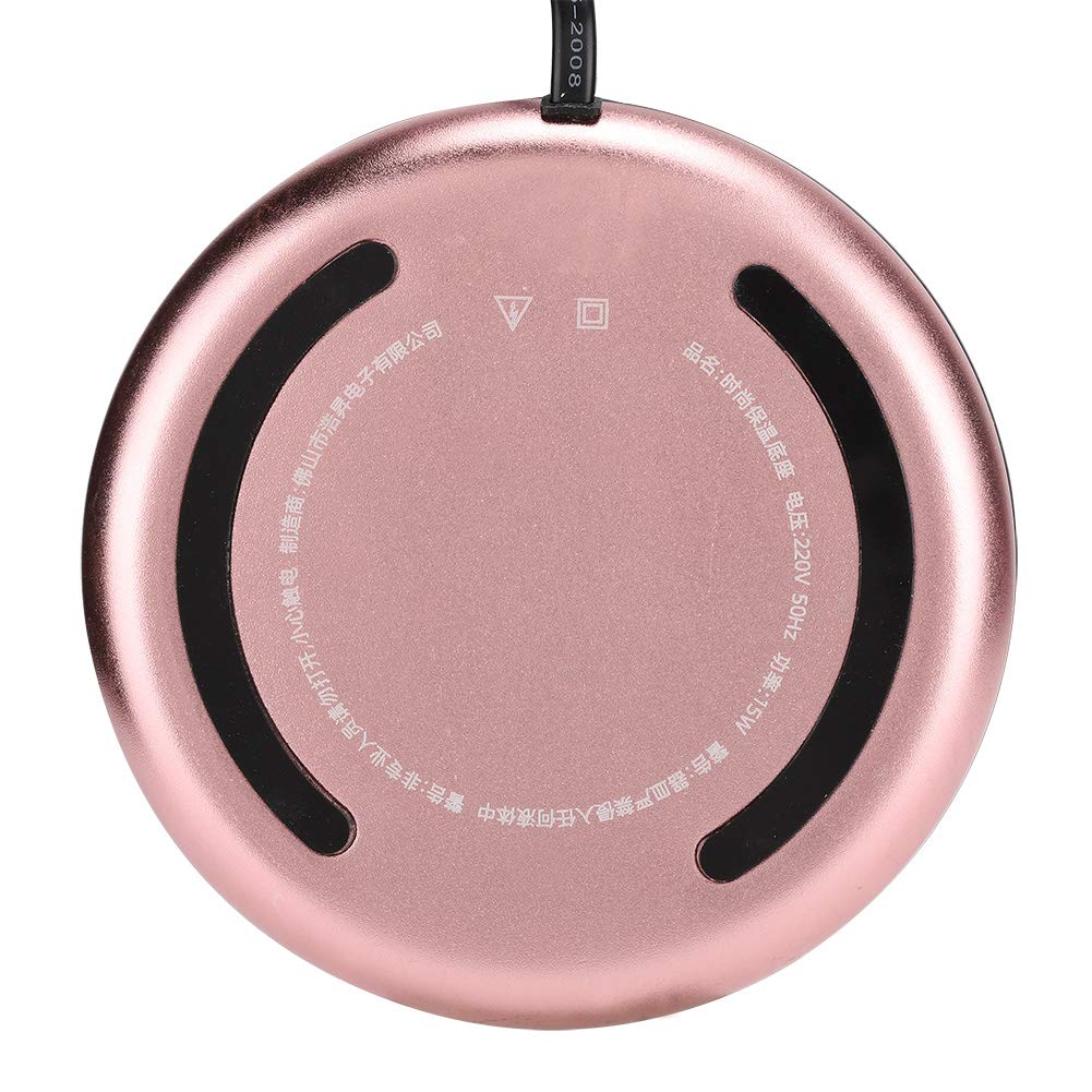 Yosoo Electric Cup Warmer Pad - USB Touch Heater for Coffee, Tea, Milk - Keep Beverages Warm at Home or Office (Golden) - Perfect for Desks, Nightstands & Workspaces
