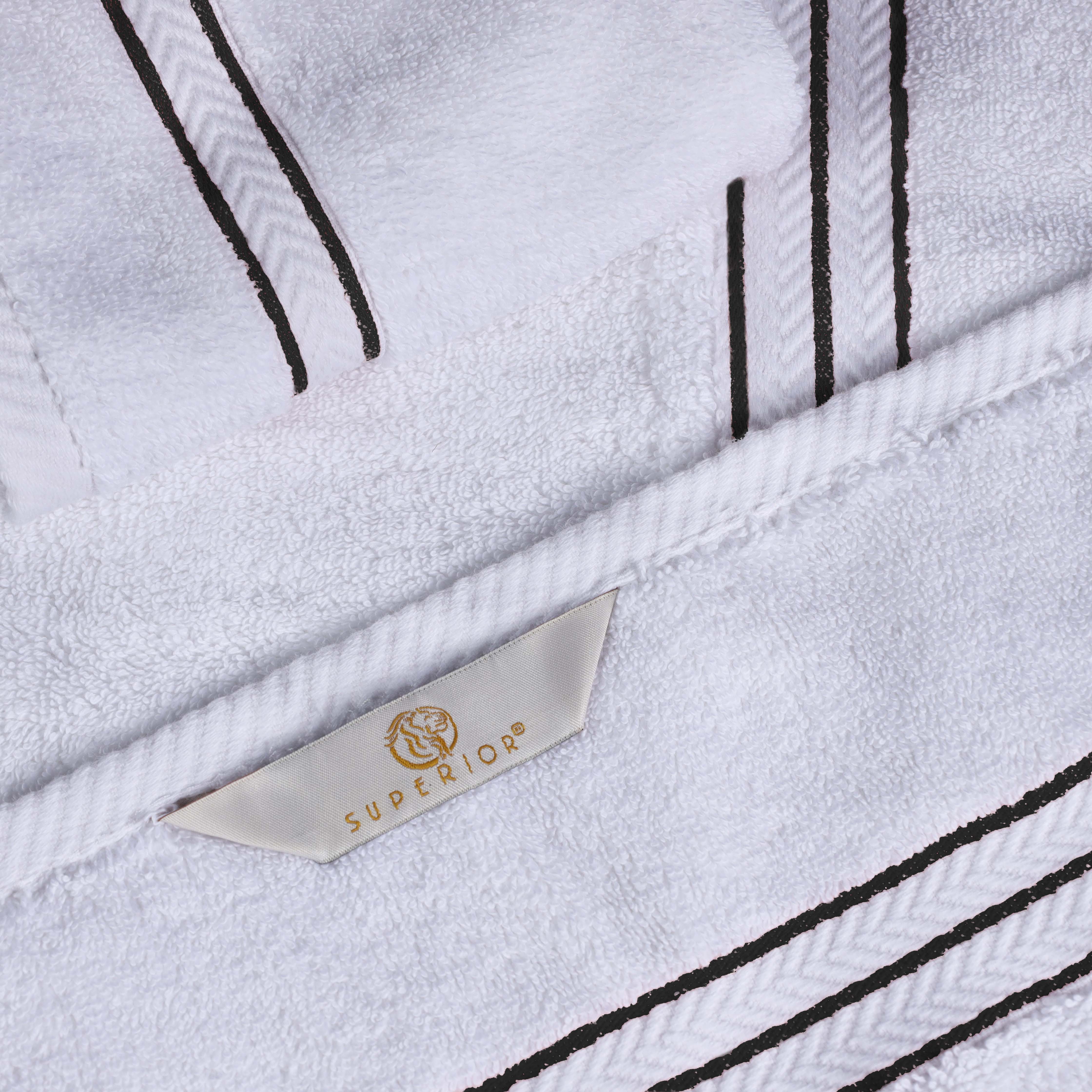 Premium Turkish Cotton 4-Piece Bath Towel Set - Ultra Soft, Absorbent & Quick-Drying for Spa, Gym & Luxury Bathroom Use
