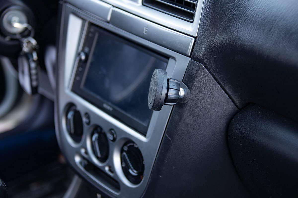 Course Motorsports DirectFit Wireless Charging Car Phone Mount - Auto-Grip Phone Holder for Subaru WRX/Impreza/STI (2002-2007) | Secure Charging Dock for Smartphones | Perfect for Commuting, Road Trips & Hands-Free Driving (Black)