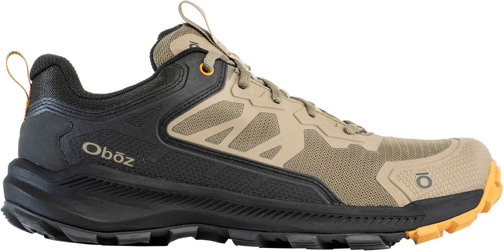 Oboz Katabatic Low Men's Hiking Shoes - Lightweight & Waterproof Trail Running Shoes for Outdoor Adventures | Perfect for Hiking, Camping, and Backpacking